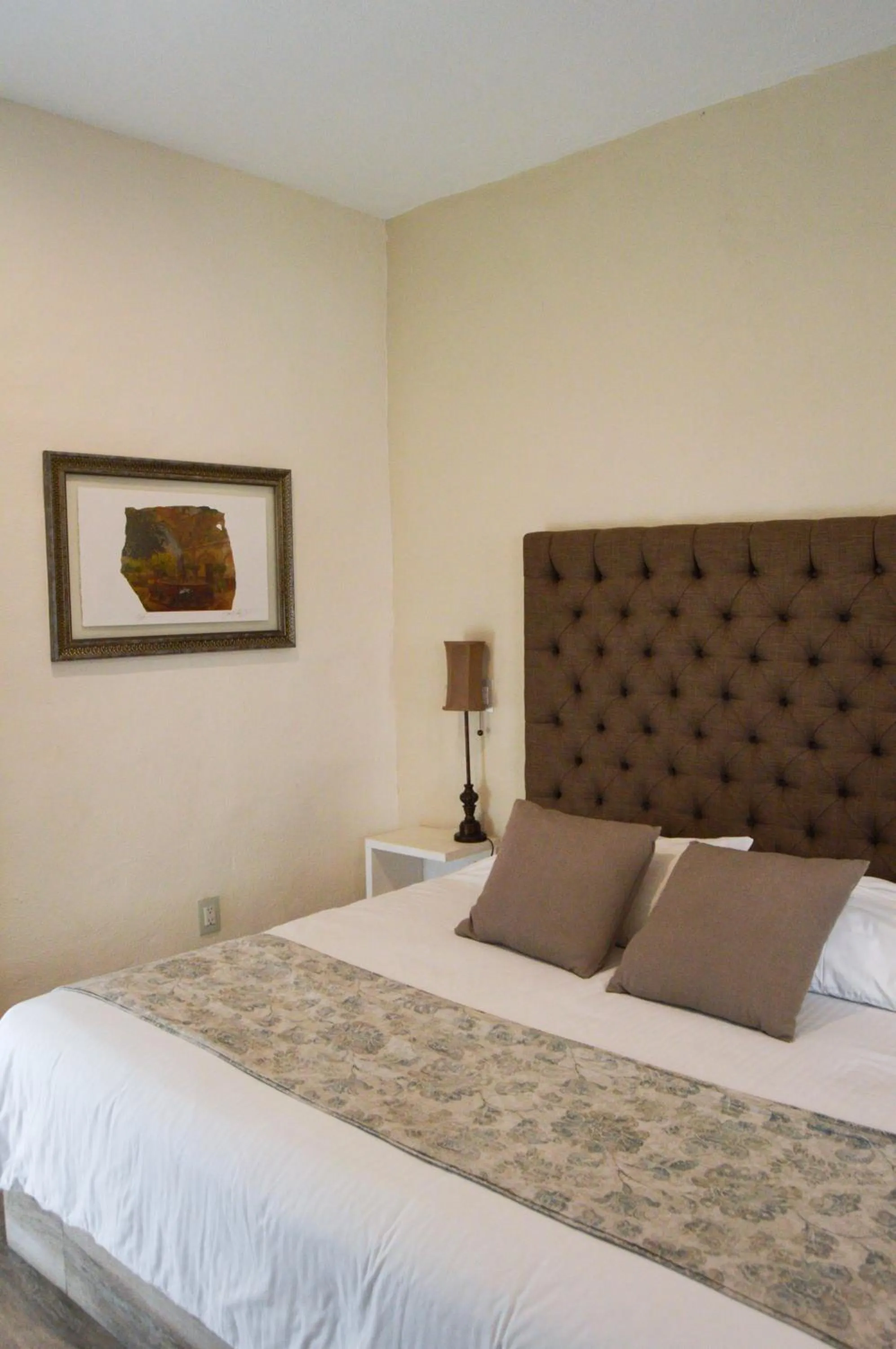 Bed in Hotel de Piedra