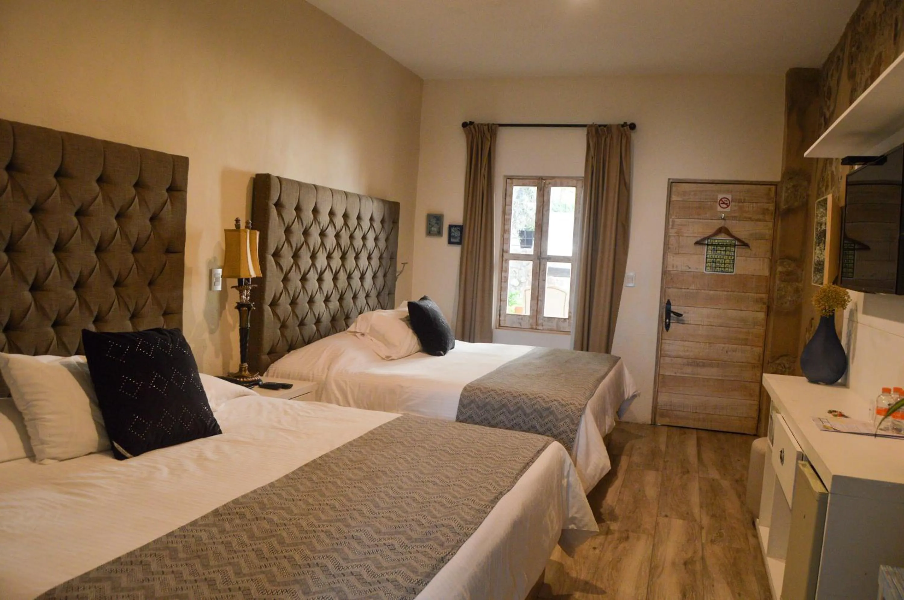 Bed in Hotel de Piedra