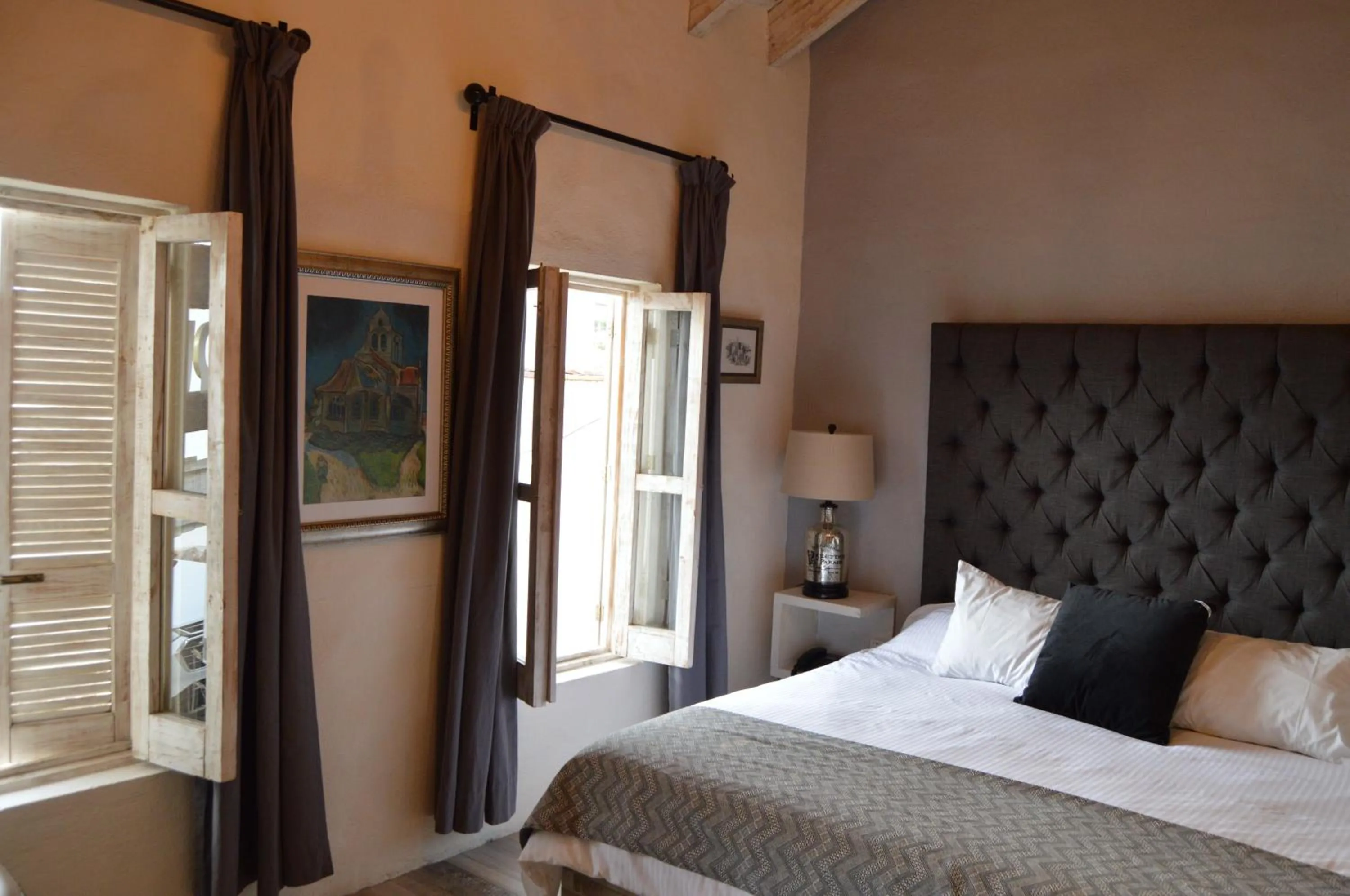 Bed in Hotel de Piedra