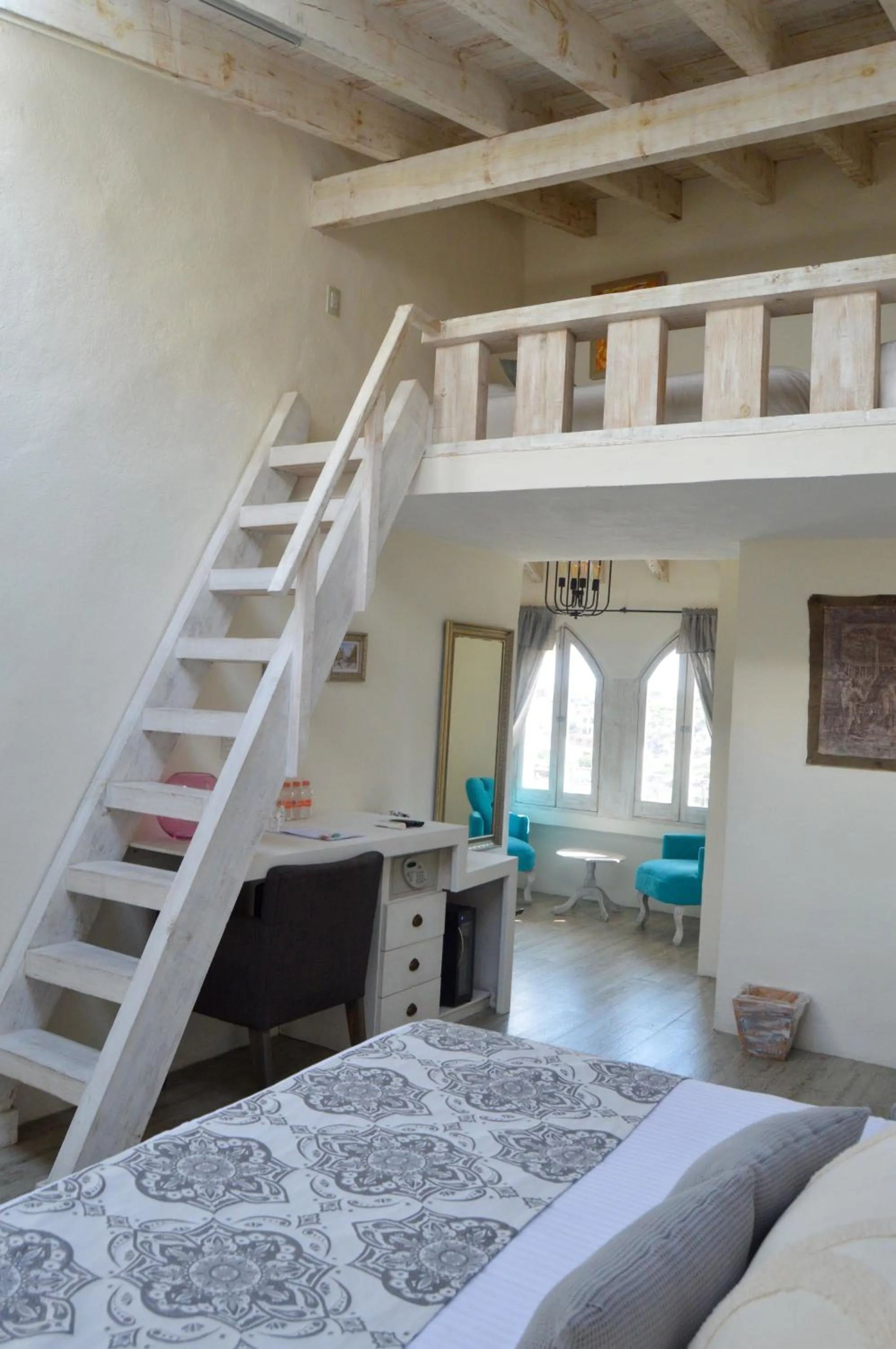 Bed in Hotel de Piedra