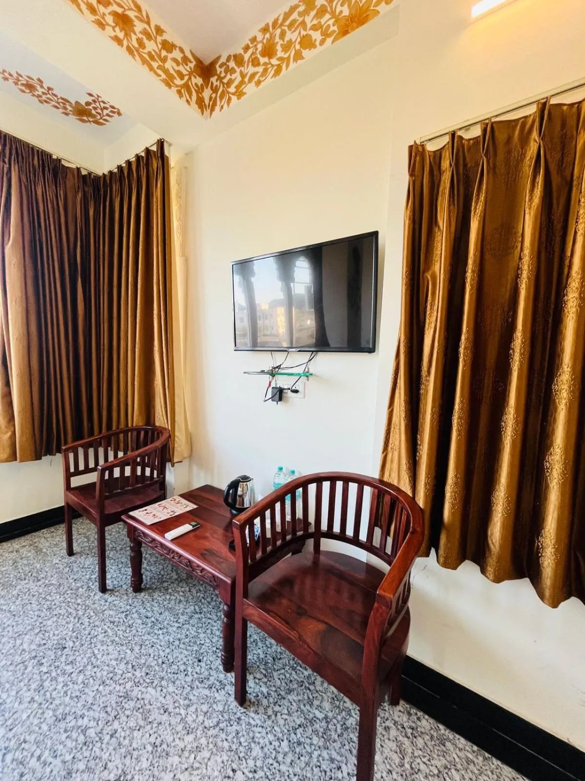 Living room in Teerth Palace Pushkar