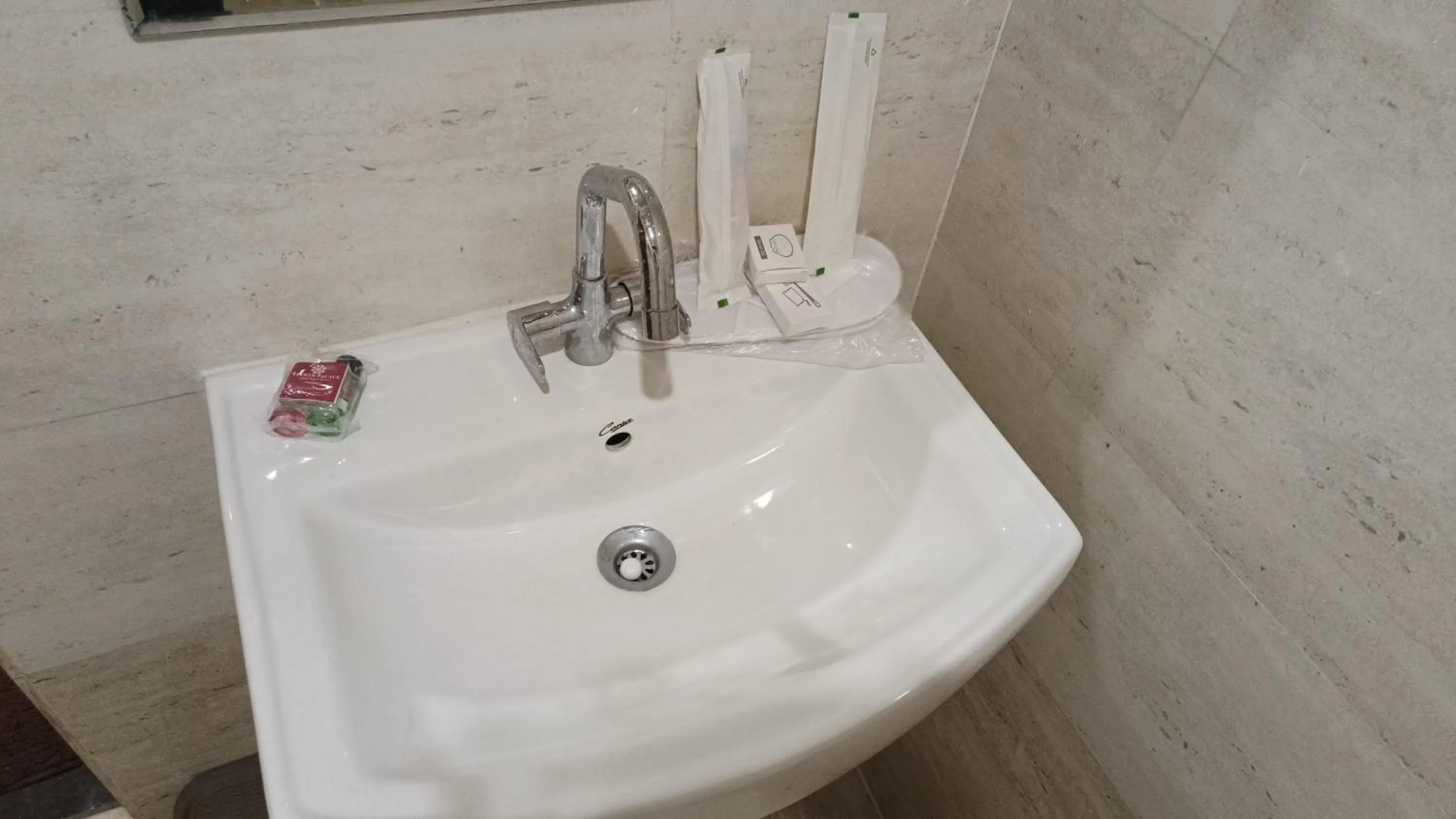 Bathroom in Teerth Palace Pushkar