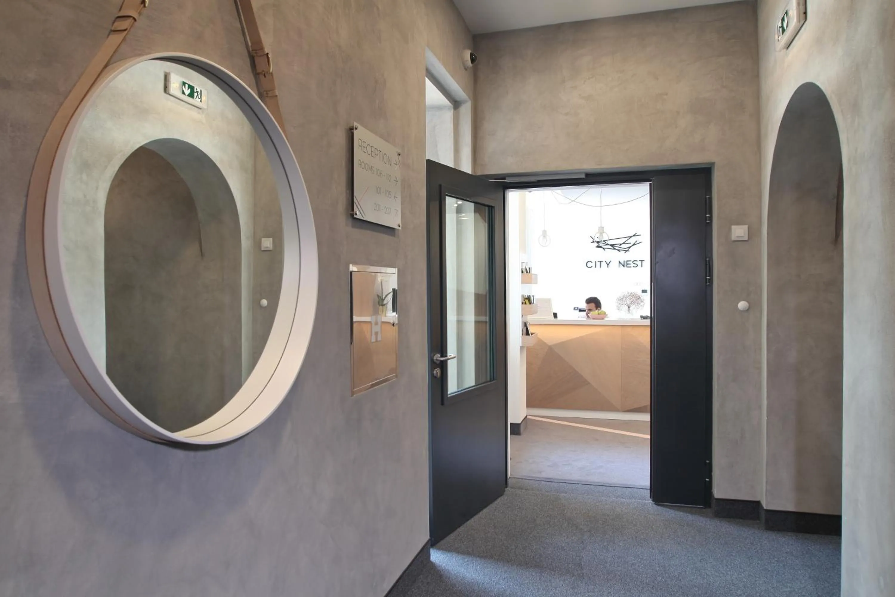 Lobby or reception in City Nest Modern & Cozy Suites