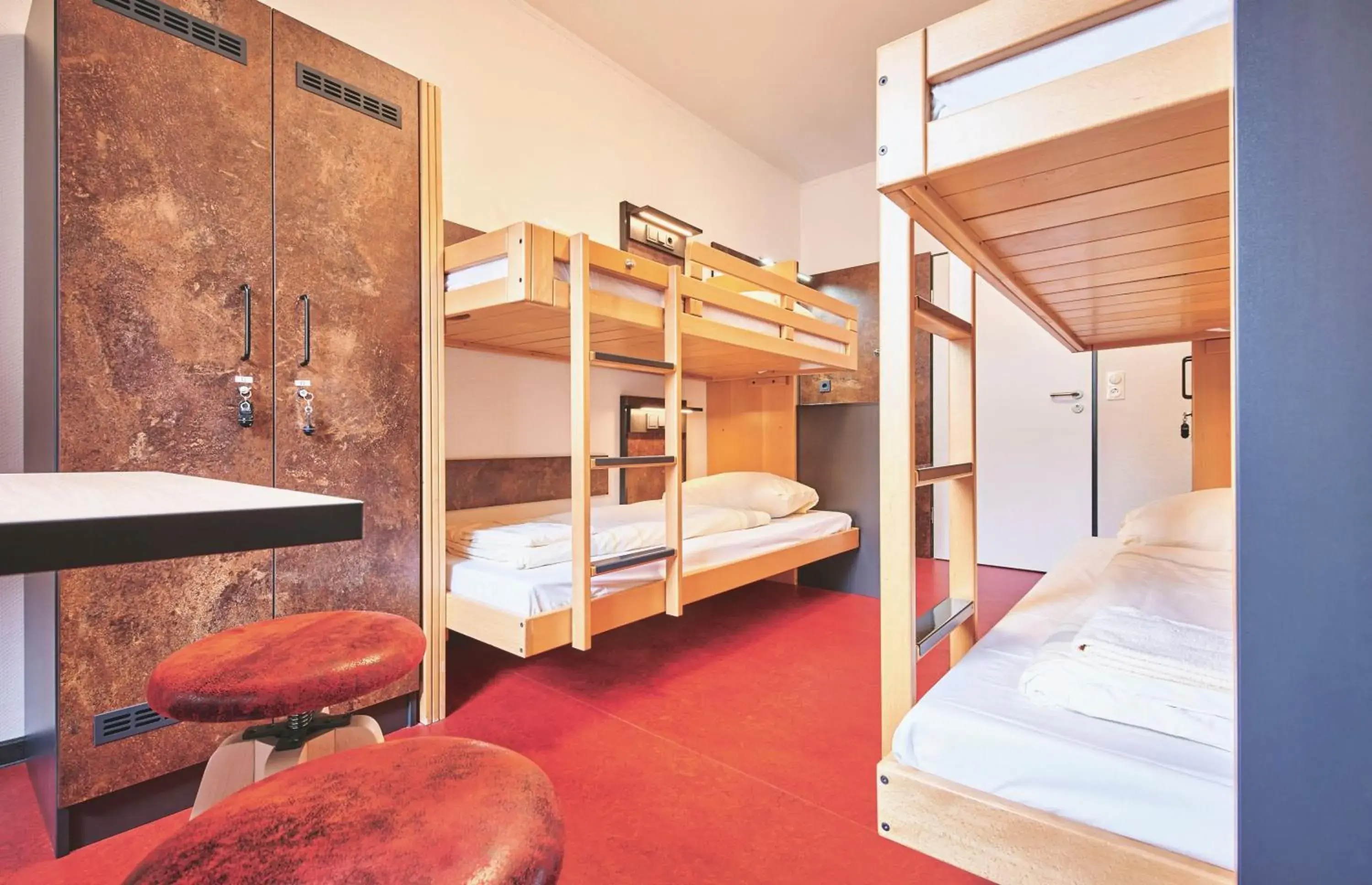 Quadruple Room with Shared Bathroom in DJH Jugendgästehaus Adolph Kolping Quadruple Room with Shared Bathroom in DJH Jugendgästehaus Adolph Kolping