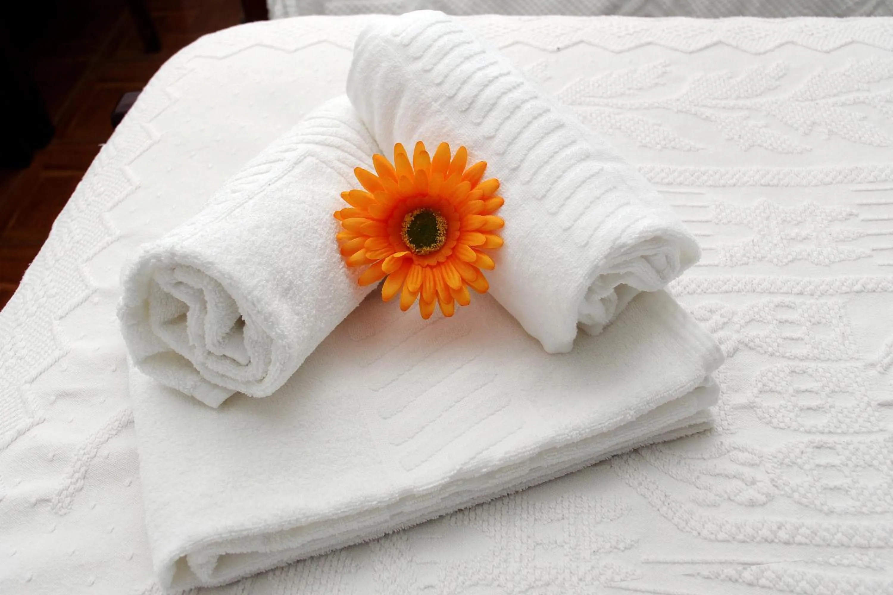 Bed in Casa das Termas