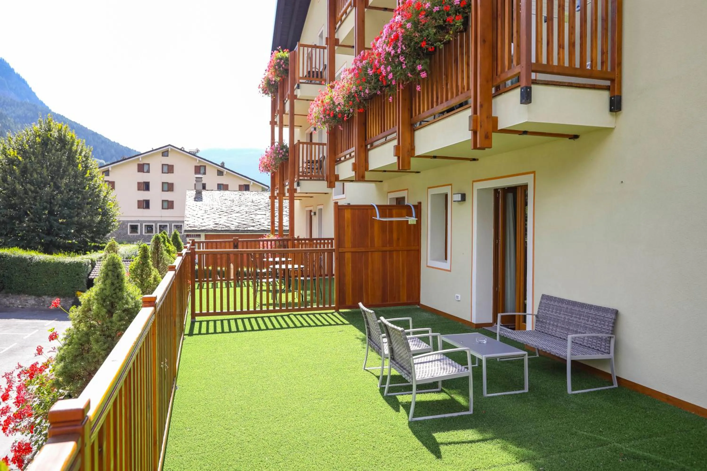 Balcony/Terrace in Hotel Crampon