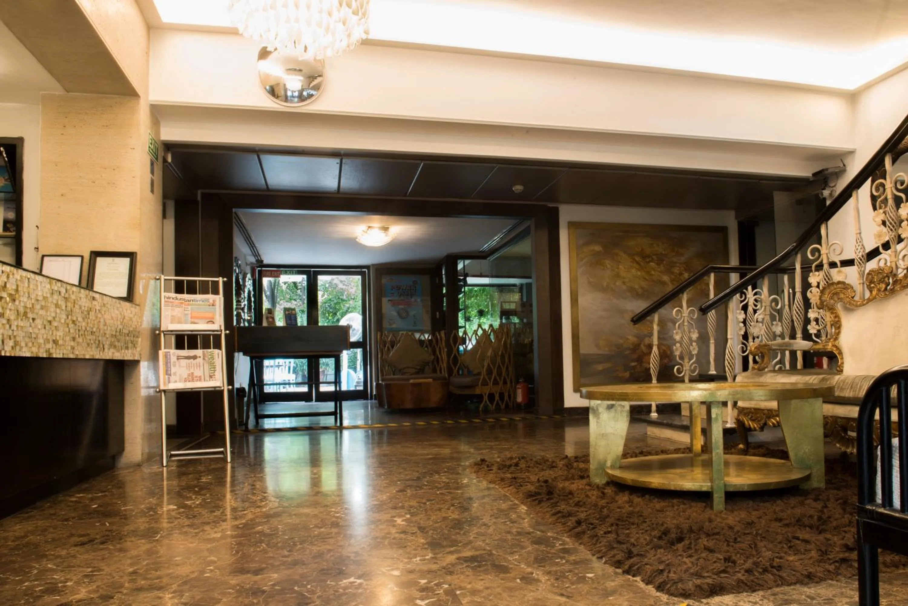 Facade/entrance in Diplomat, Chanakyapuri New Delhi- A Boutique Hotel