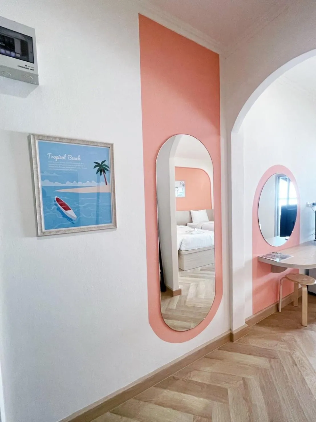 Photo of the whole room, Bed in Sky View Resort Buriram