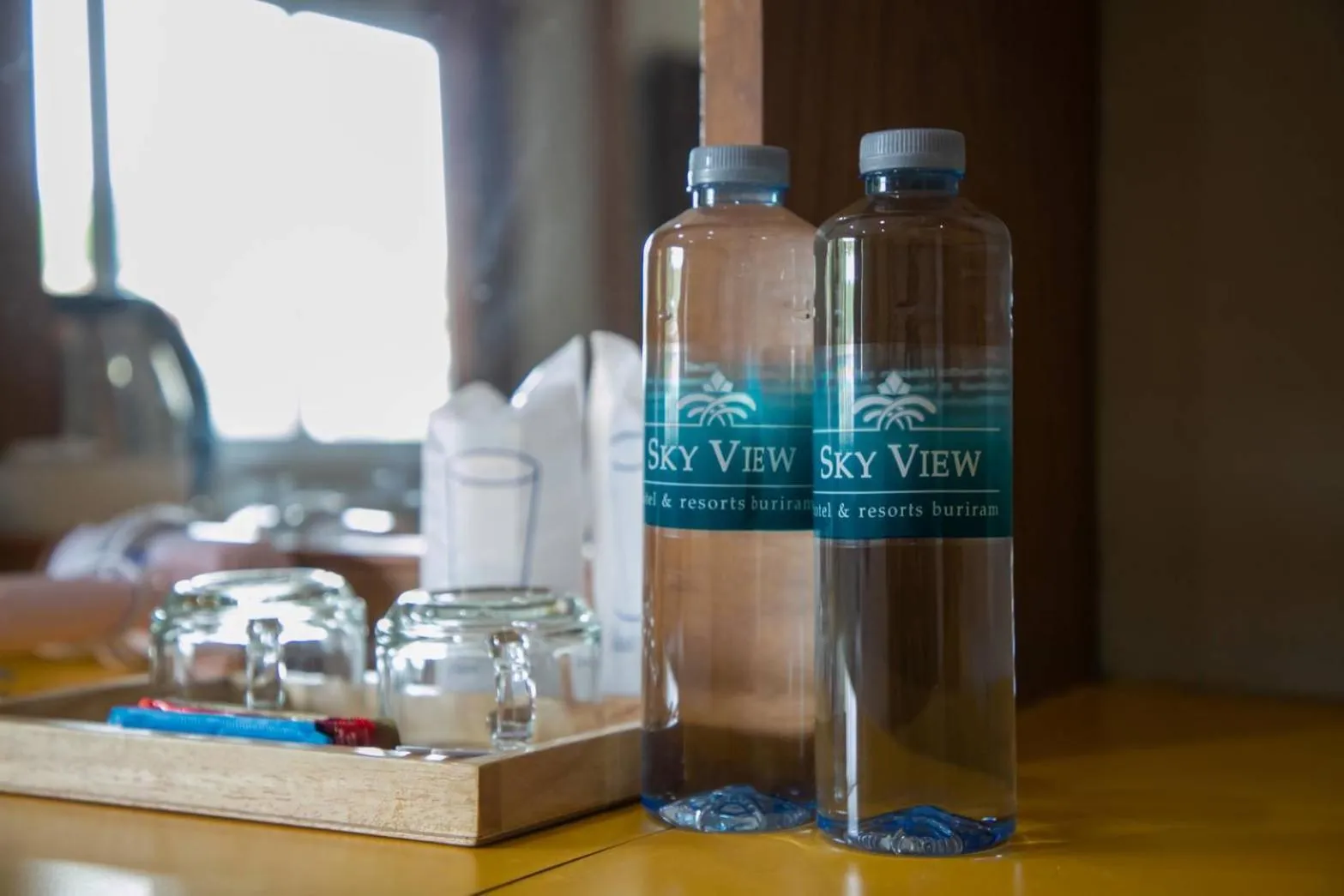 Bedroom in Sky View Resort Buriram