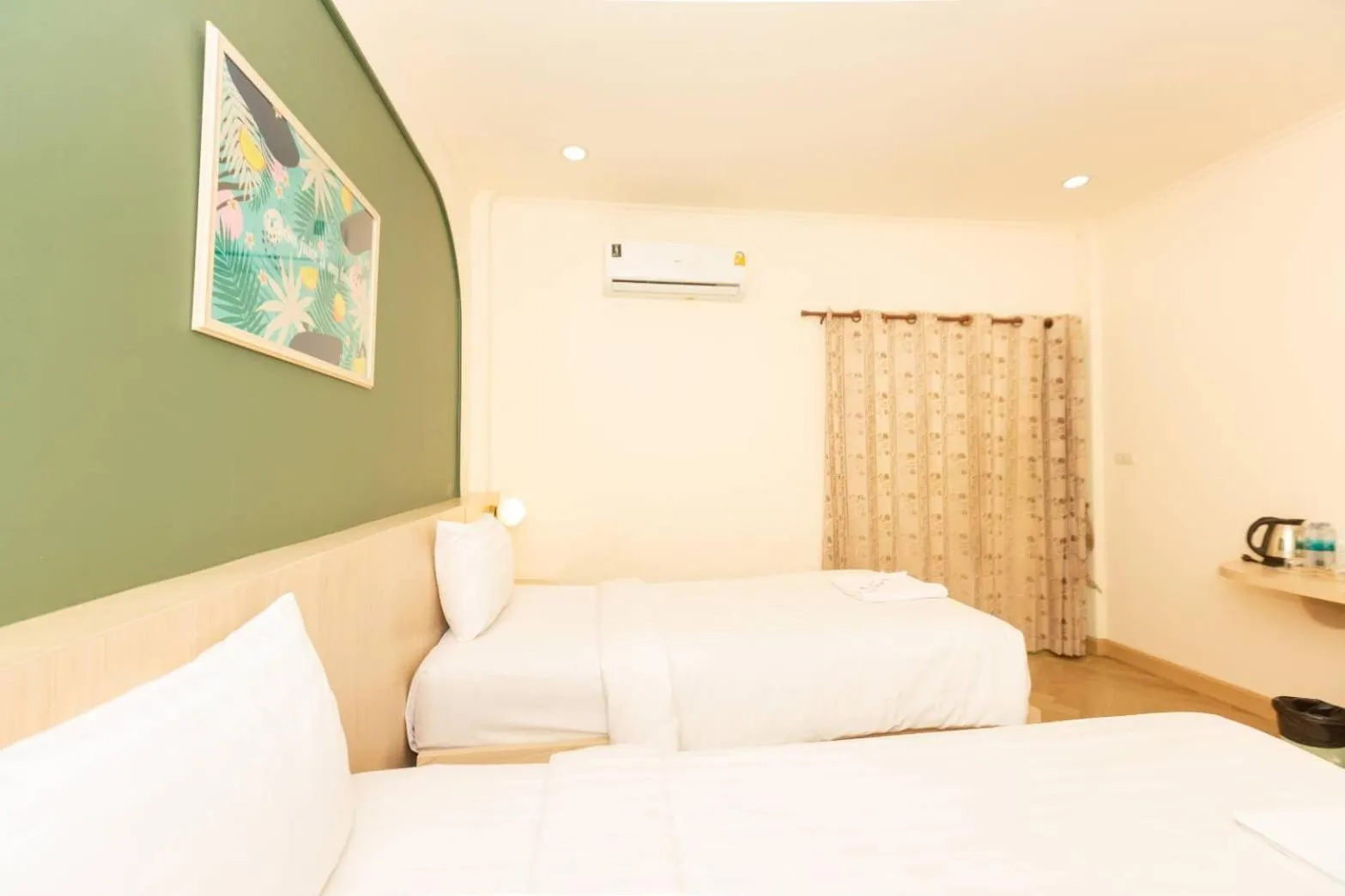 Bedroom, Bed in Sky View Resort Buriram