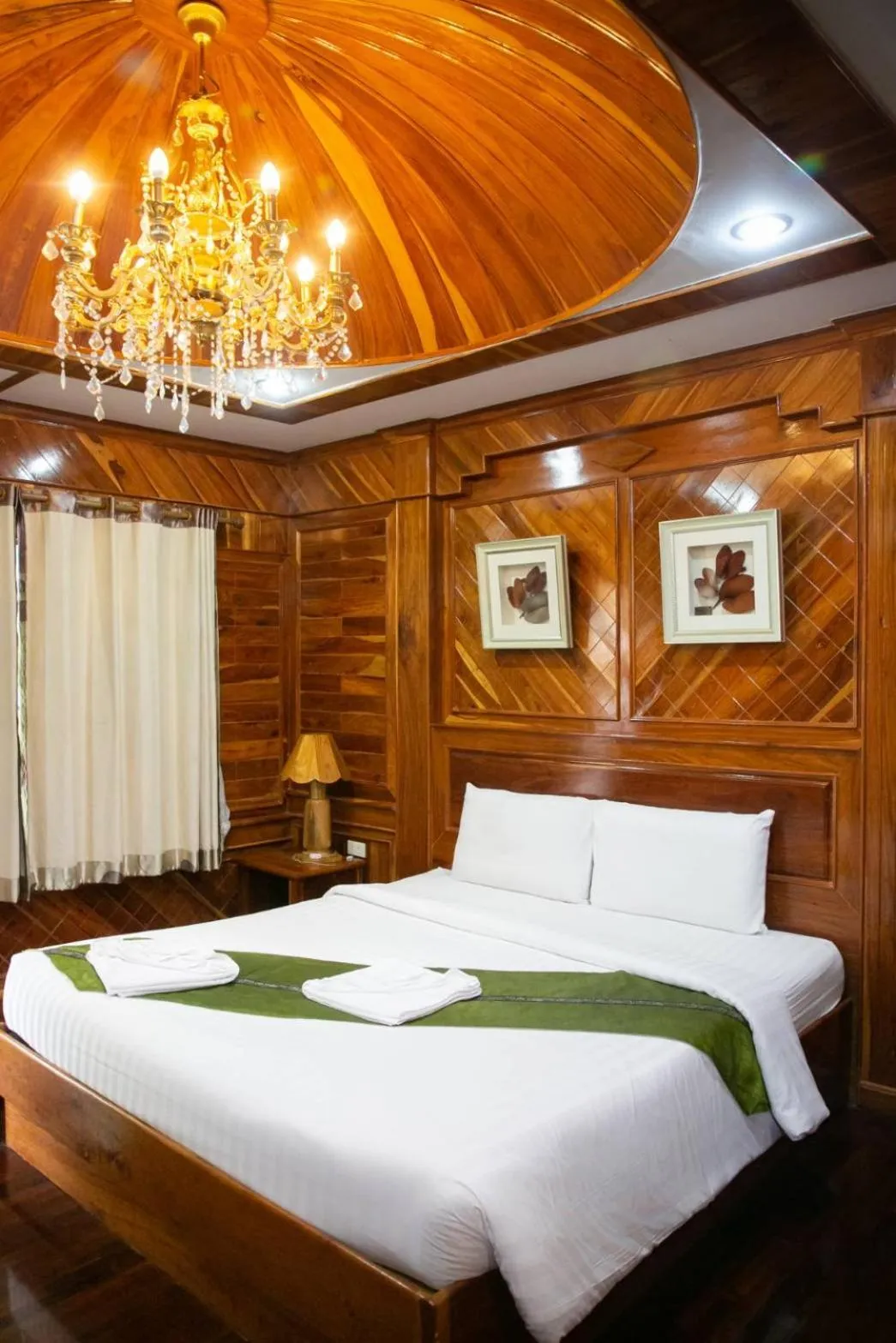 Bed in Sky View Resort Buriram