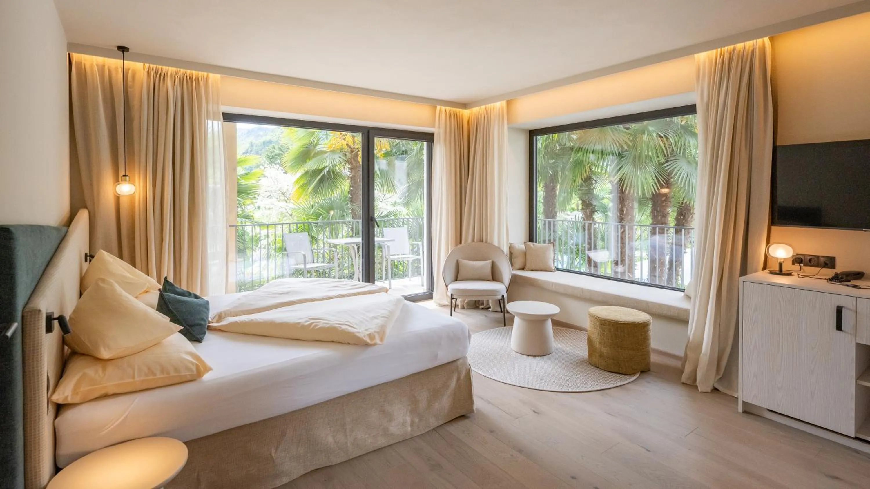 Bed in Hotel Gschwangut