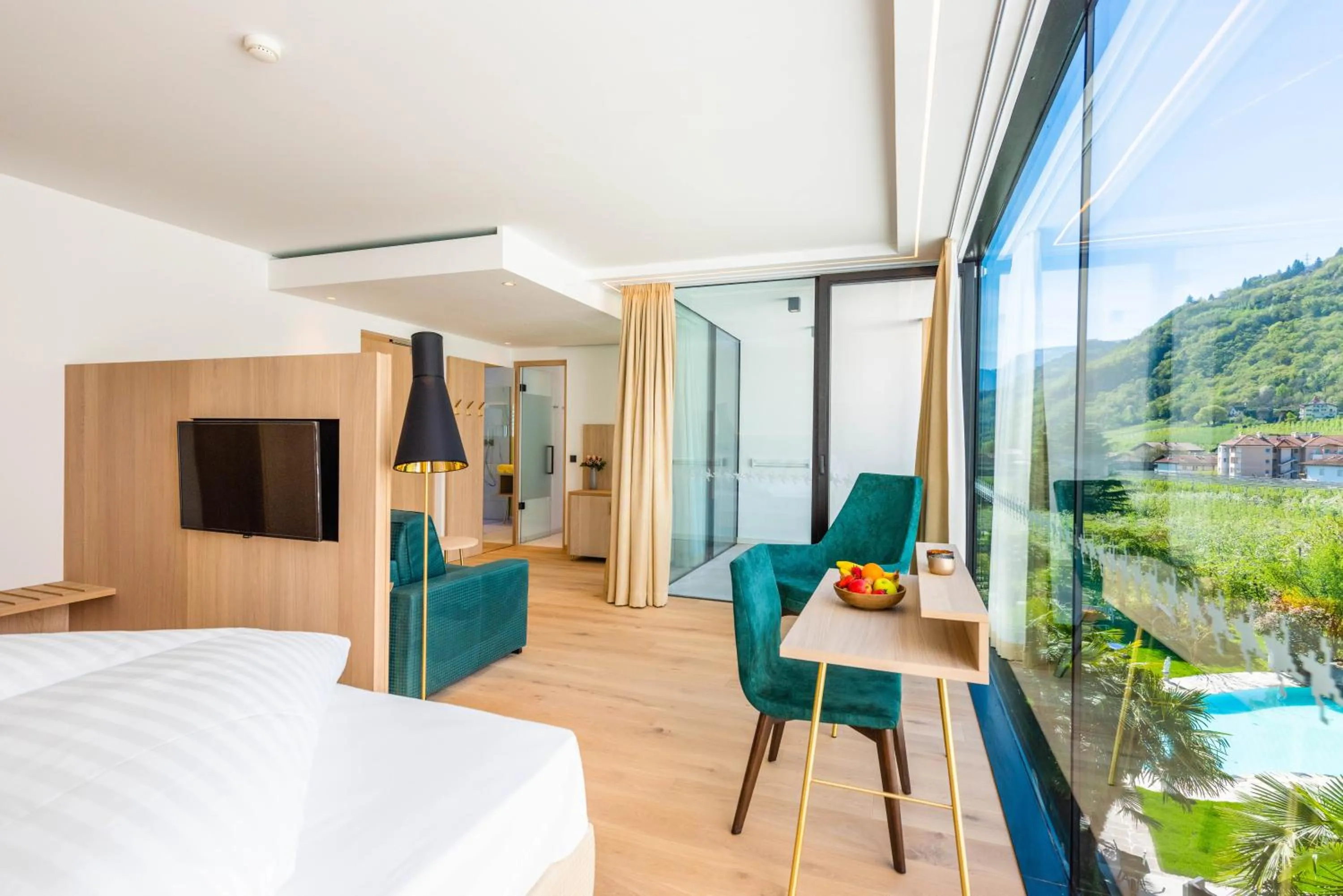 Bed in Hotel Gschwangut