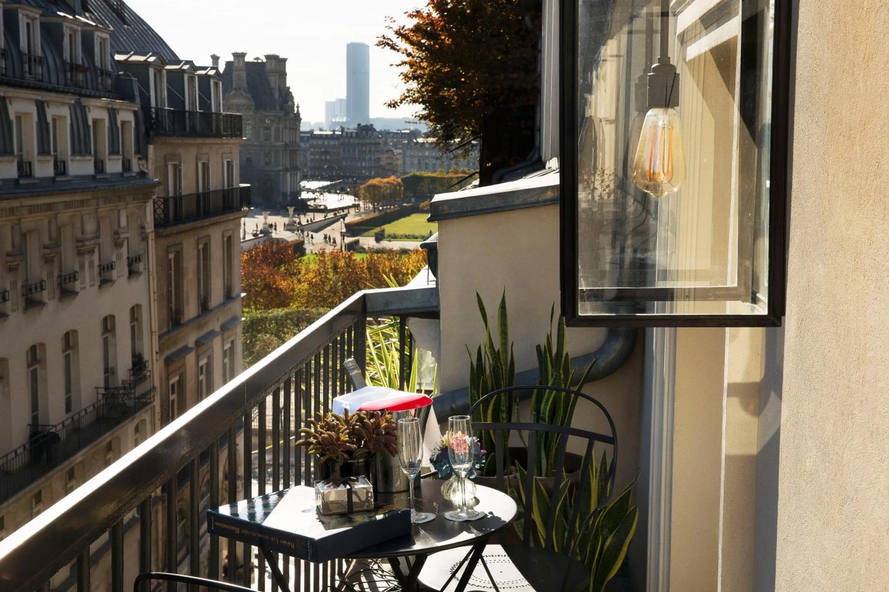 Balcony/Terrace in Hôtel Le Pradey