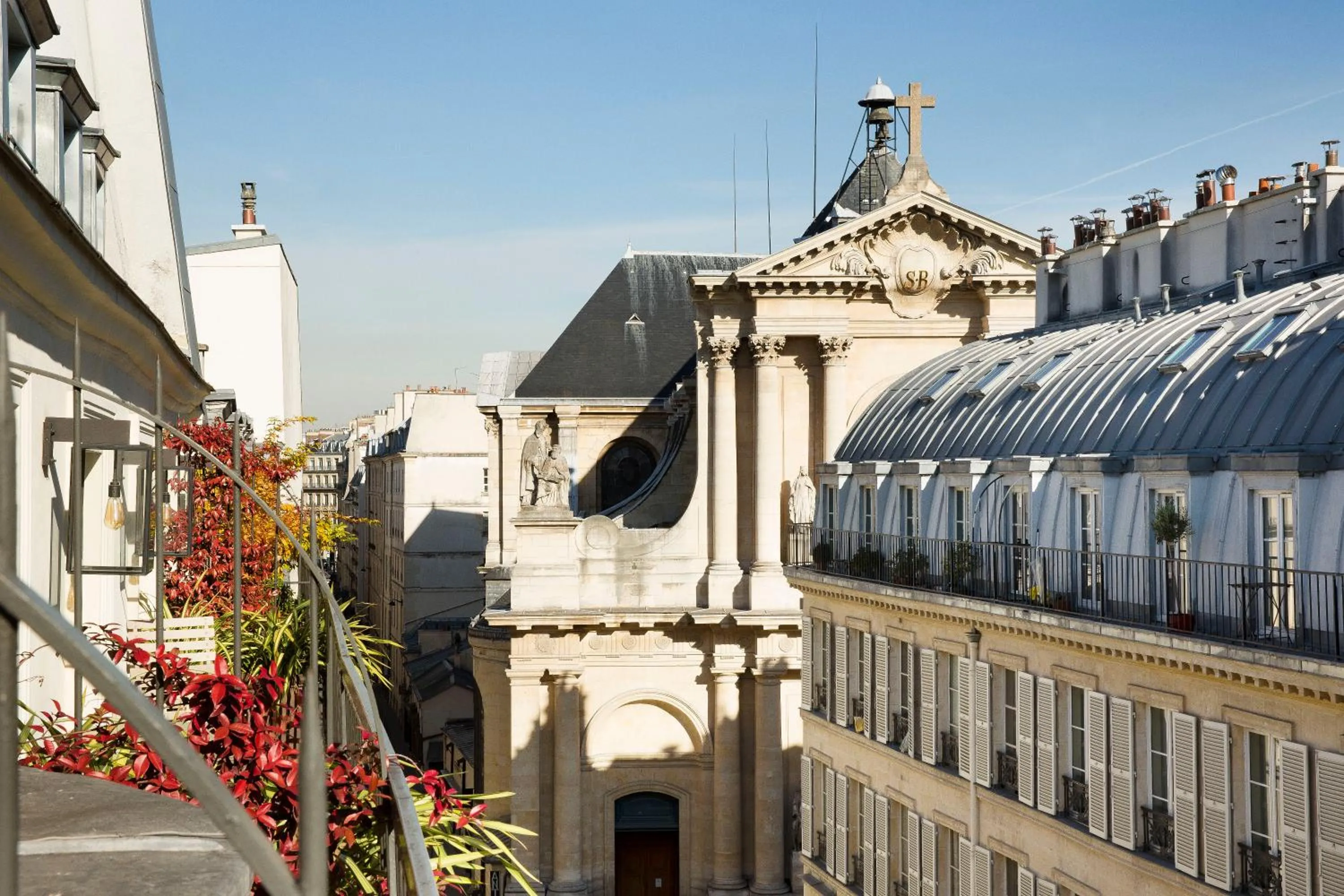 Balcony/Terrace in Hôtel Le Pradey