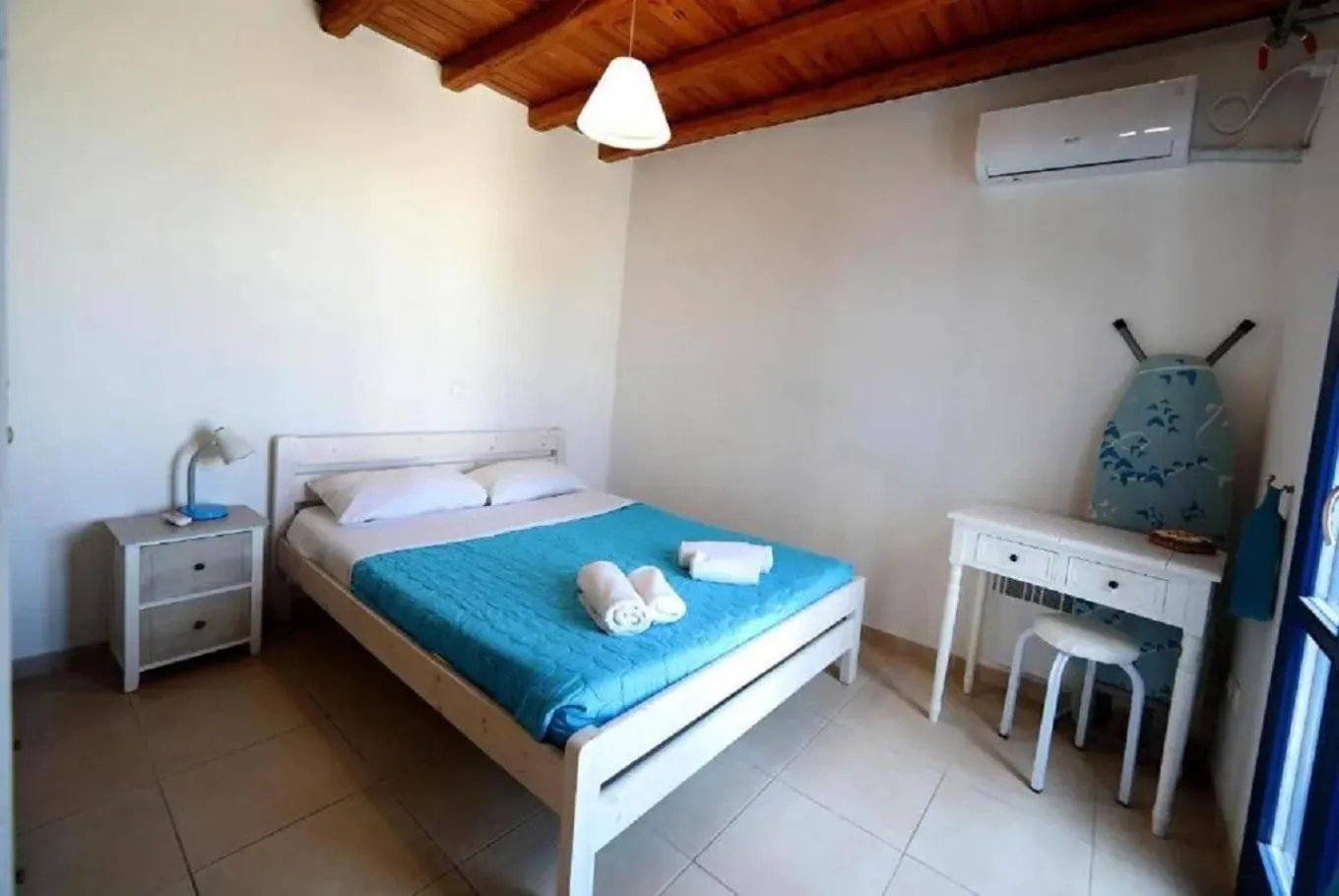 Bed in Mykonos Pro-care Suites