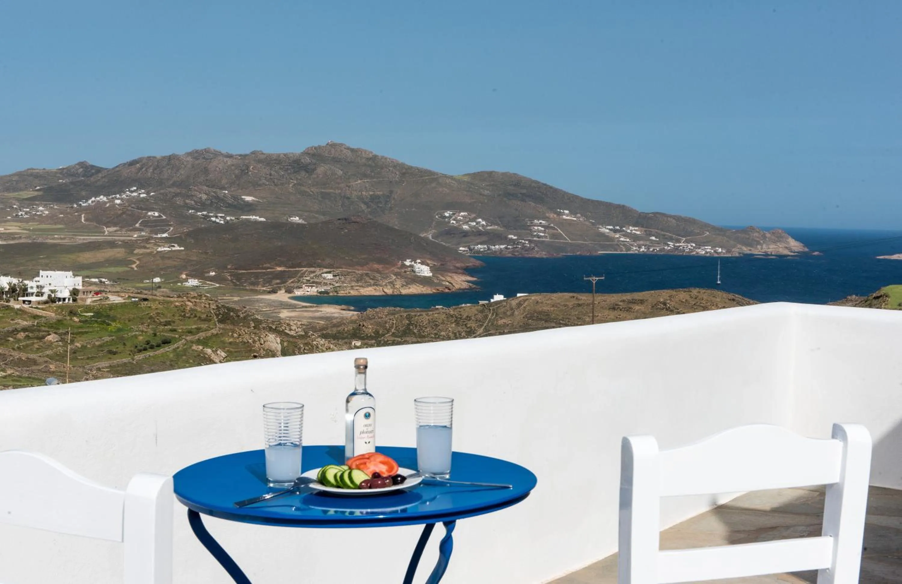 Natural landscape in Mykonos Pro-care Suites