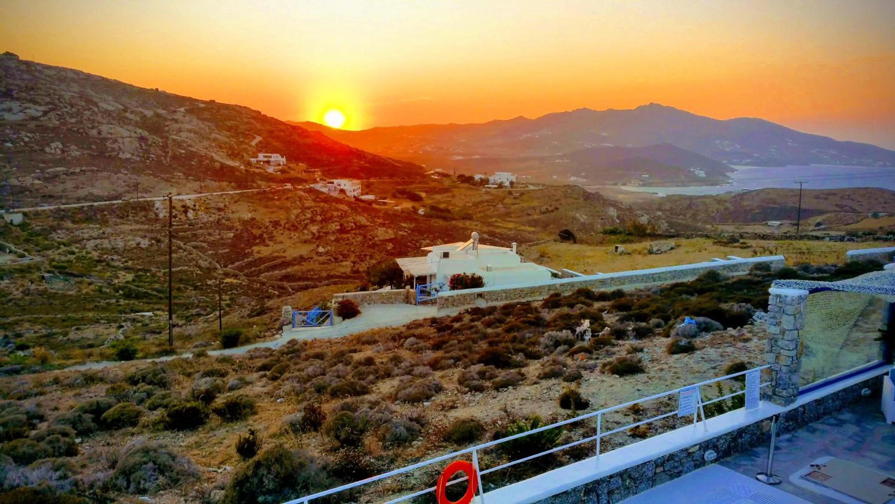 Natural landscape in Mykonos Pro-care Suites