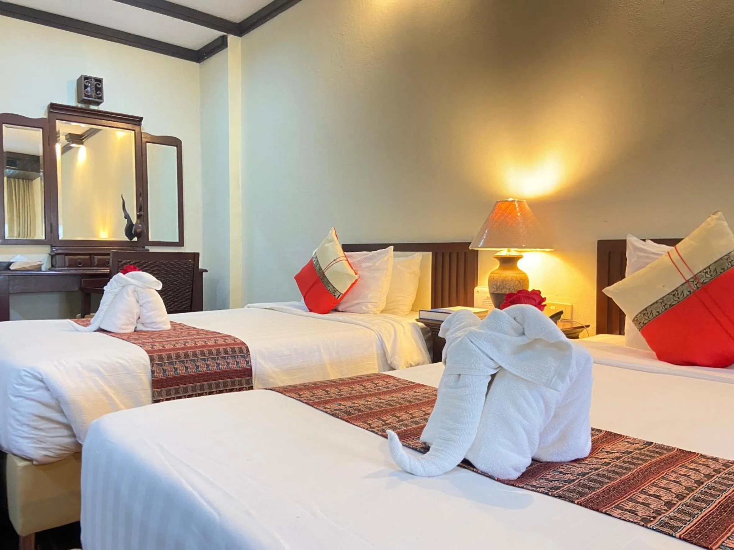 Photo of the whole room, Bed in Gassan Khuntan Golf & Resort