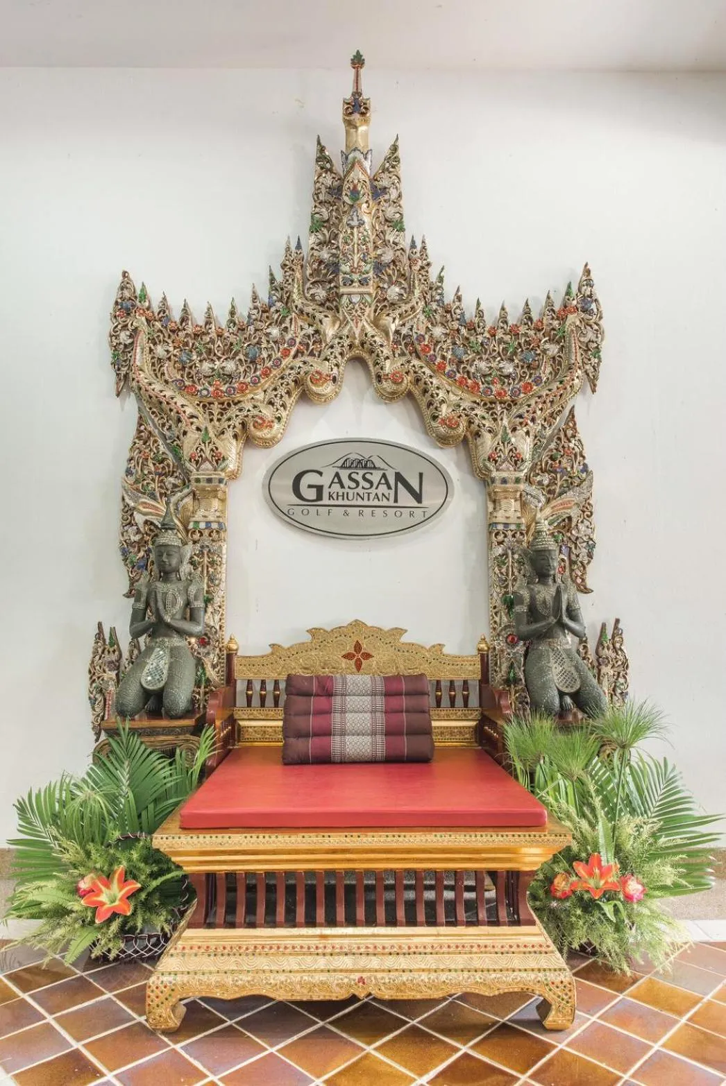 Lobby or reception in Gassan Khuntan Golf & Resort