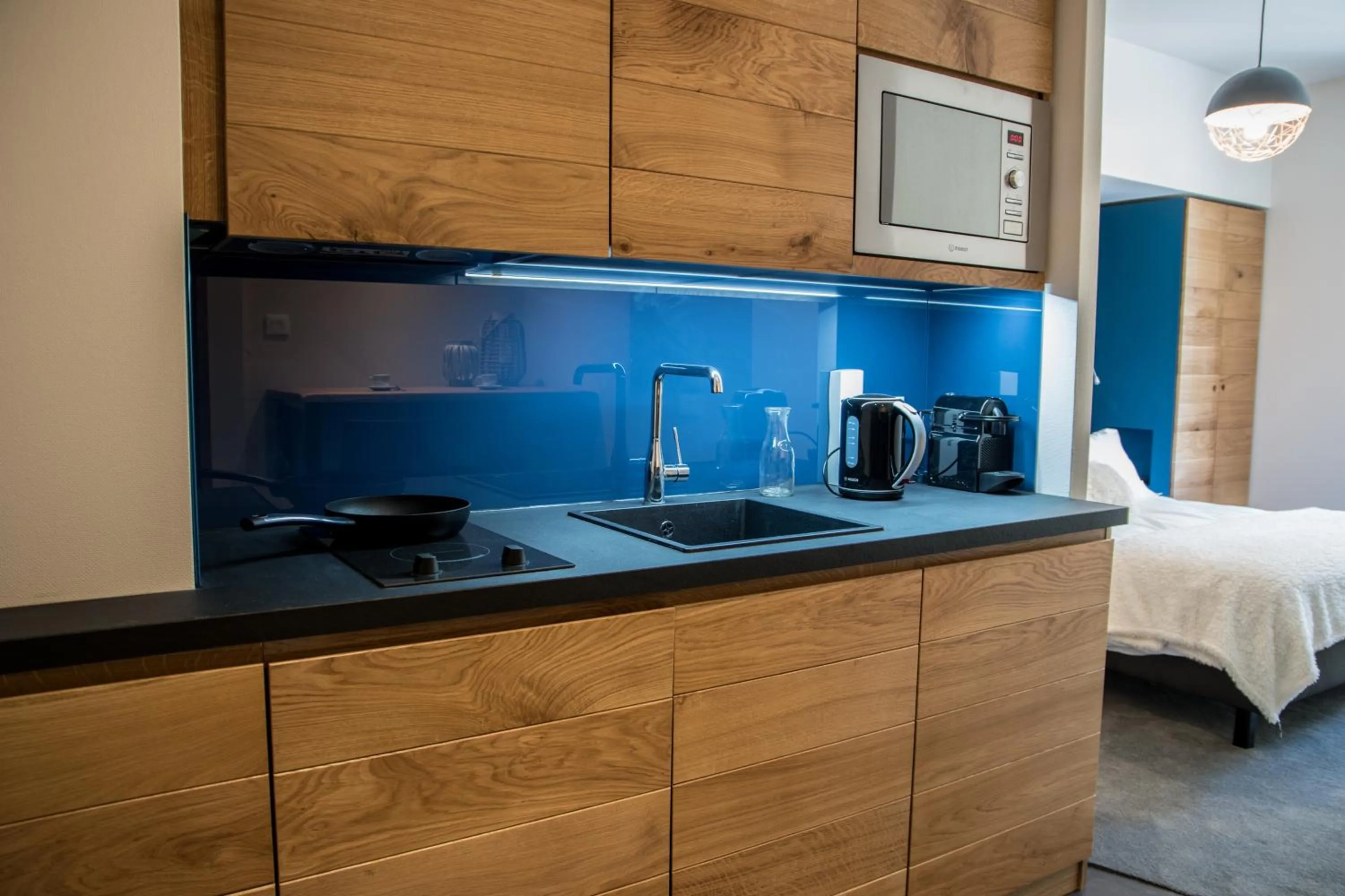 Bed in Appart'Hotel Aiguille Verte & Spa