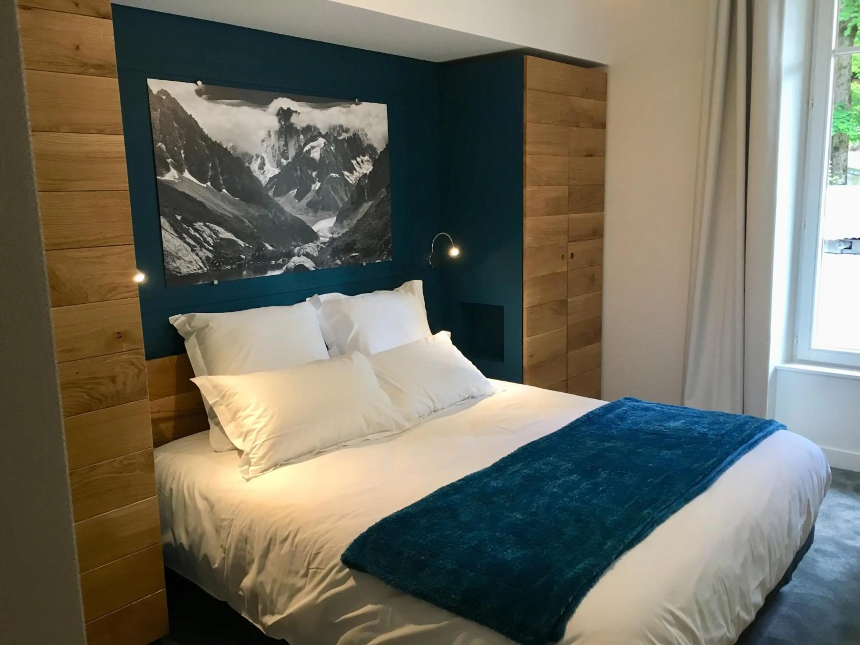 Bed in Appart'Hotel Aiguille Verte & Spa