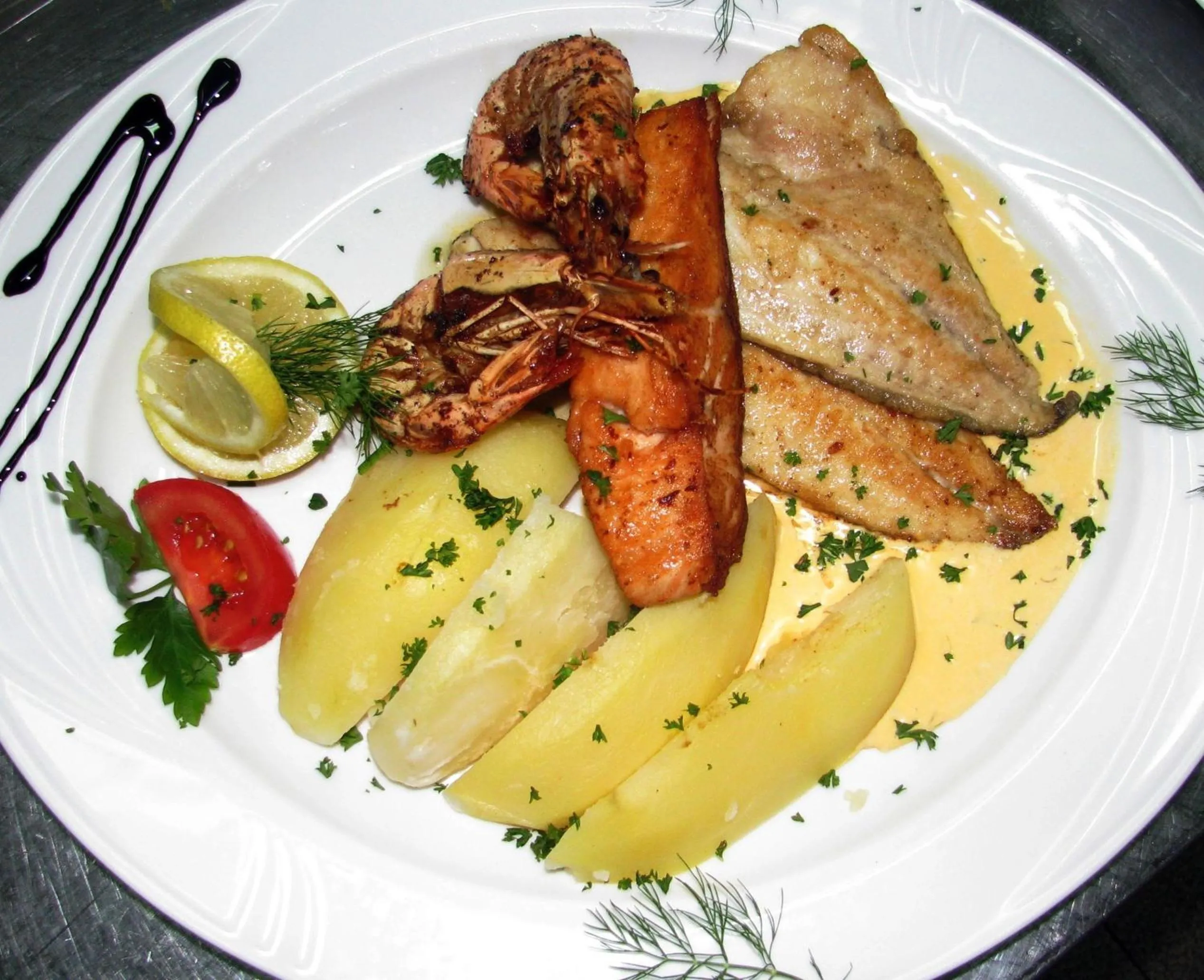 Food close-up in Wellnesshotel & Restaurant Hexenschopf