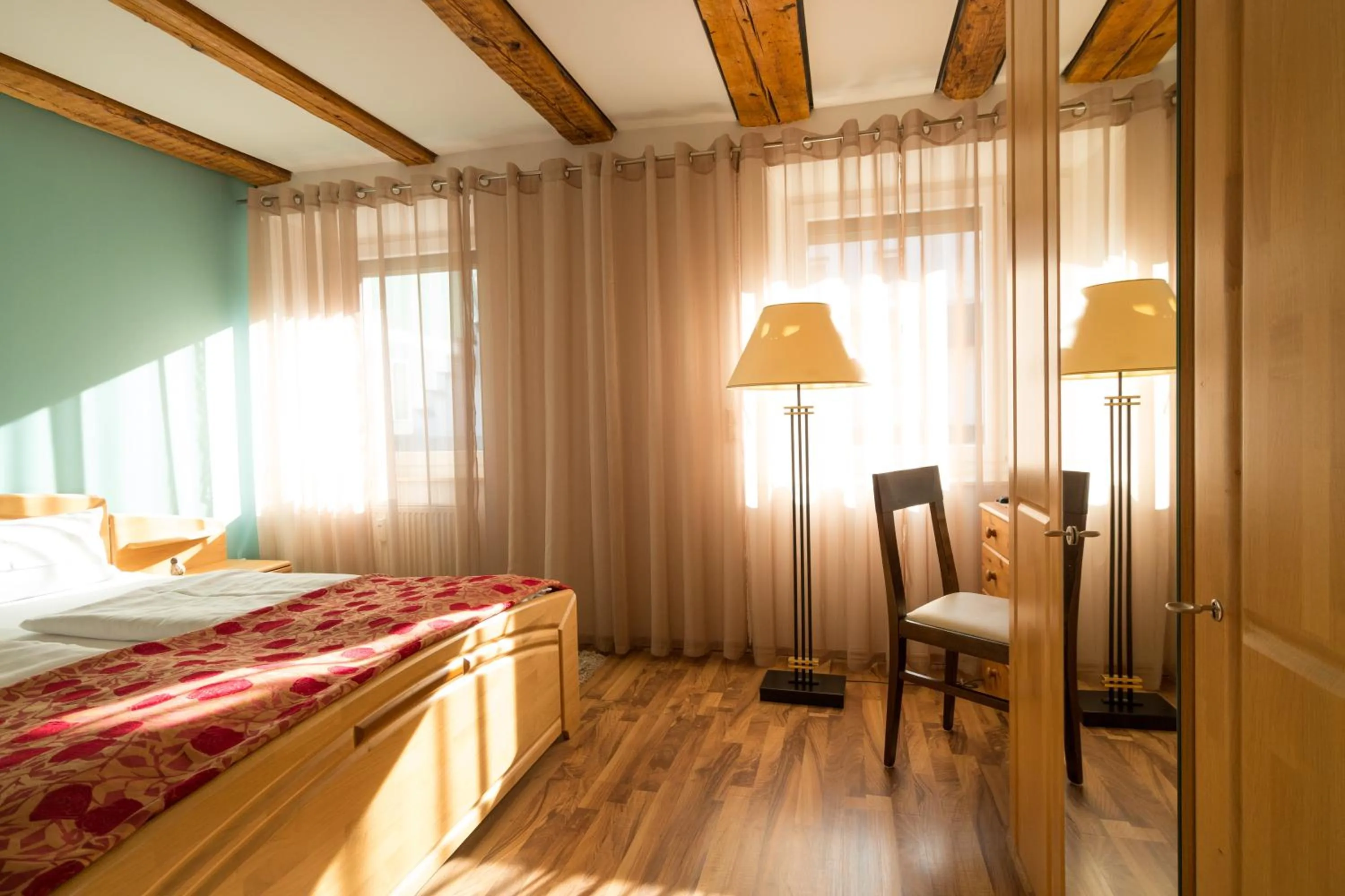 Photo of the whole room, Bed in Wellnesshotel & Restaurant Hexenschopf