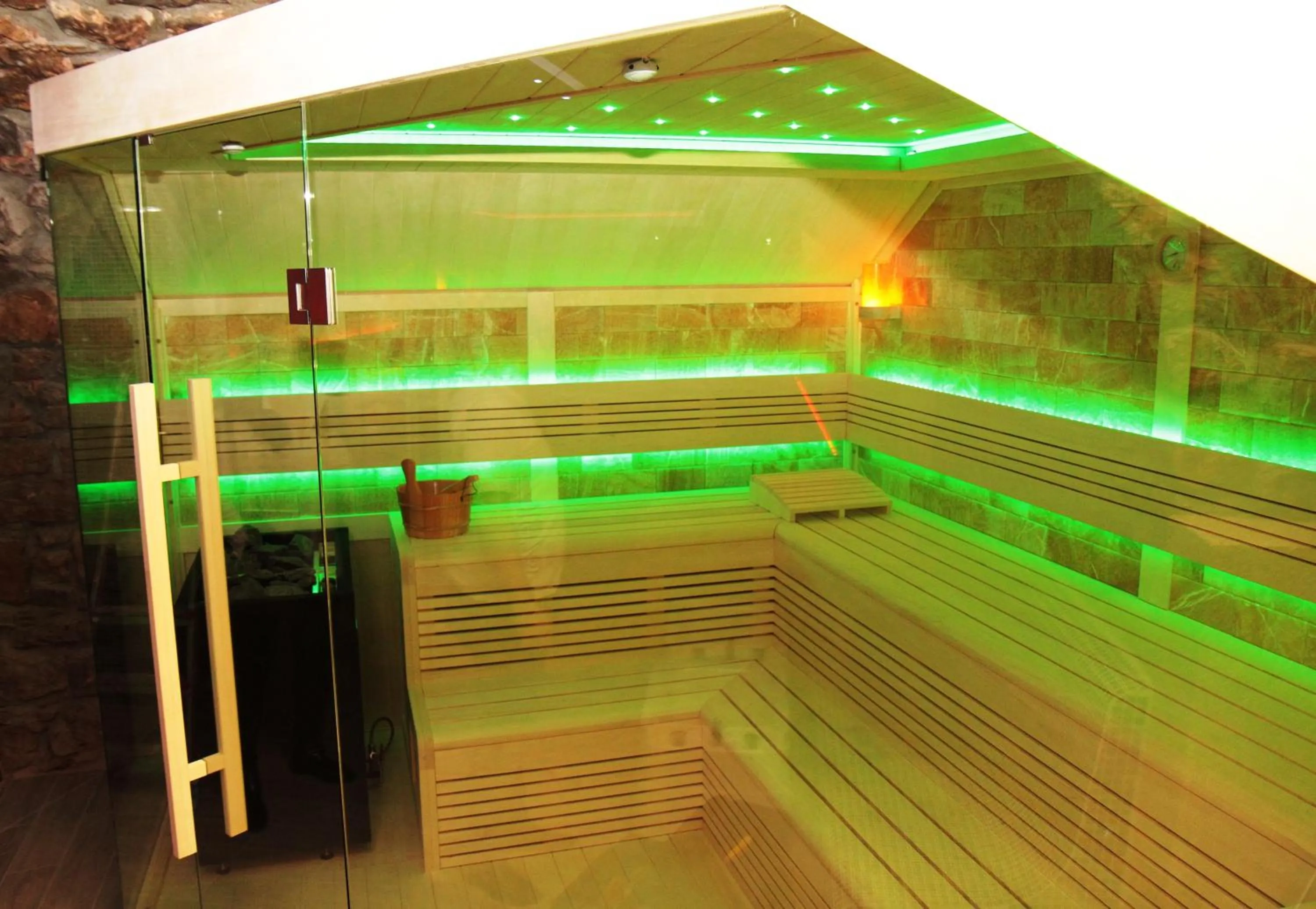 Sauna in Wellnesshotel & Restaurant Hexenschopf