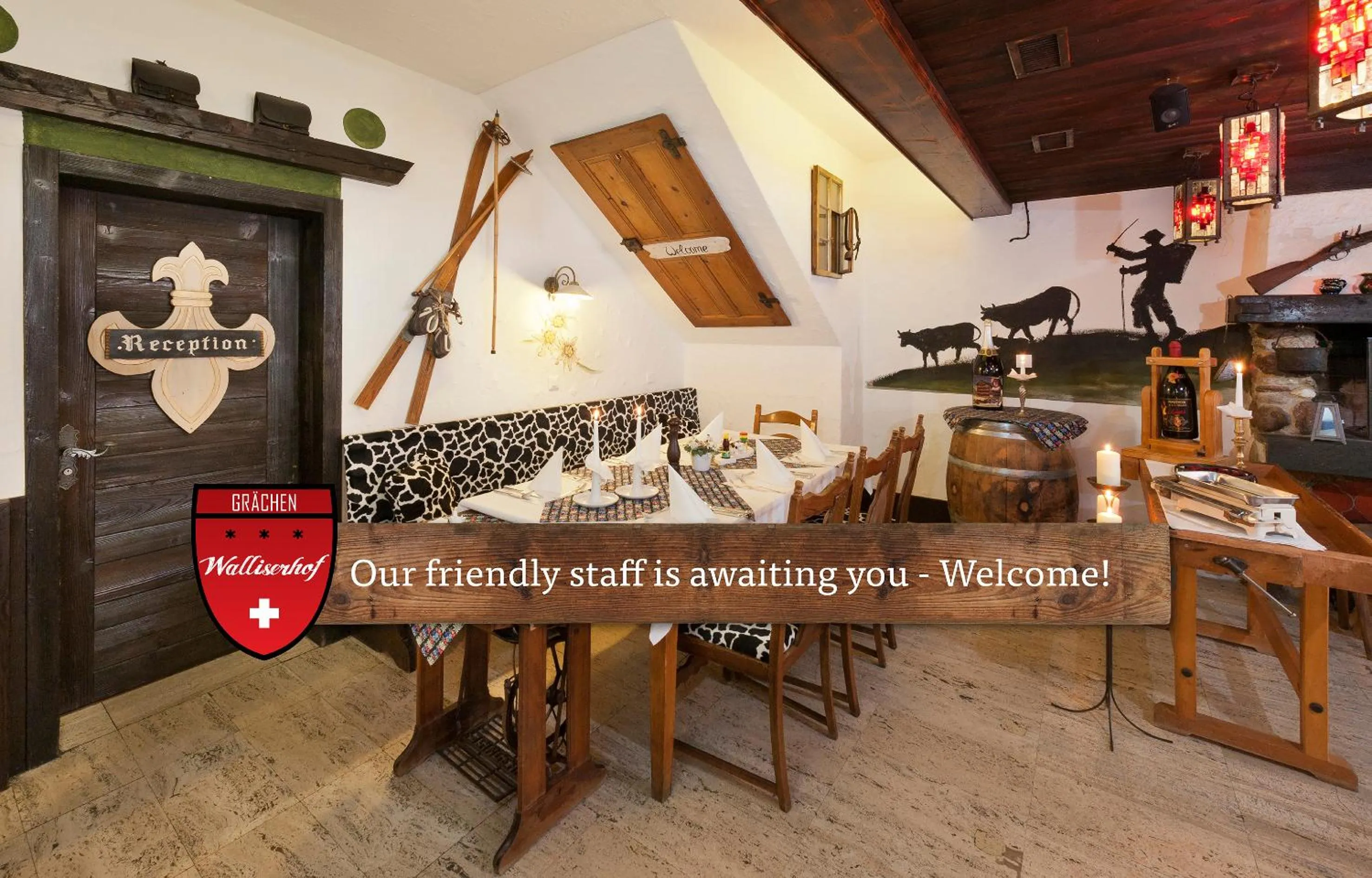 Restaurant/places to eat in Hotel Walliserhof - The Dom Collection