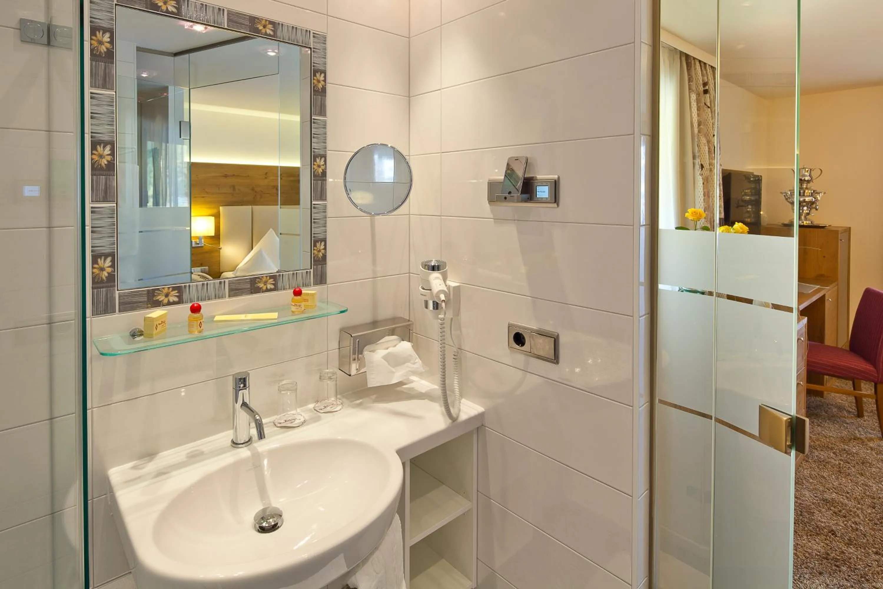 Shower in Der Rindererhof