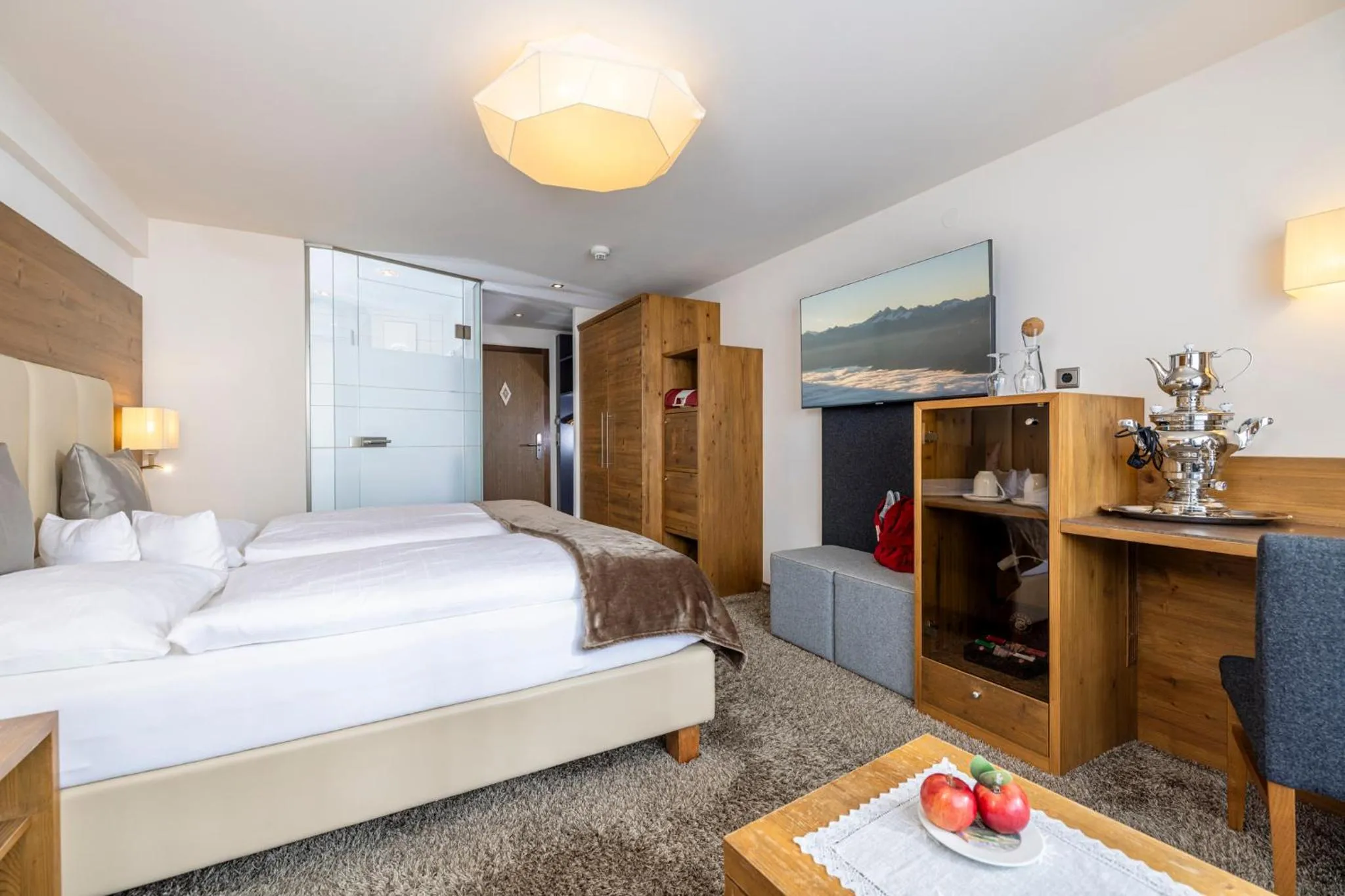 Photo of the whole room, Bed in Der Rindererhof