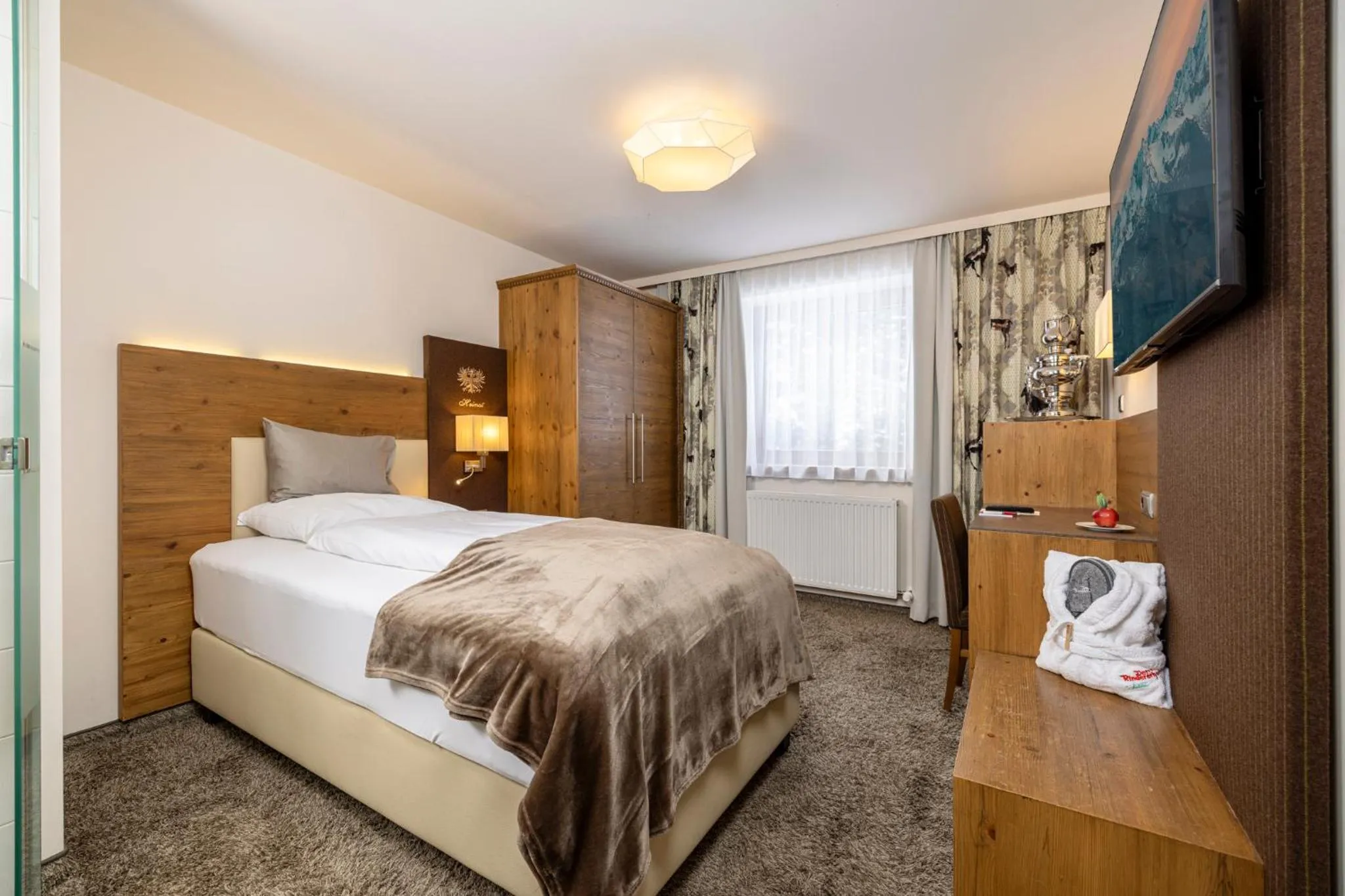 Photo of the whole room, Bed in Der Rindererhof