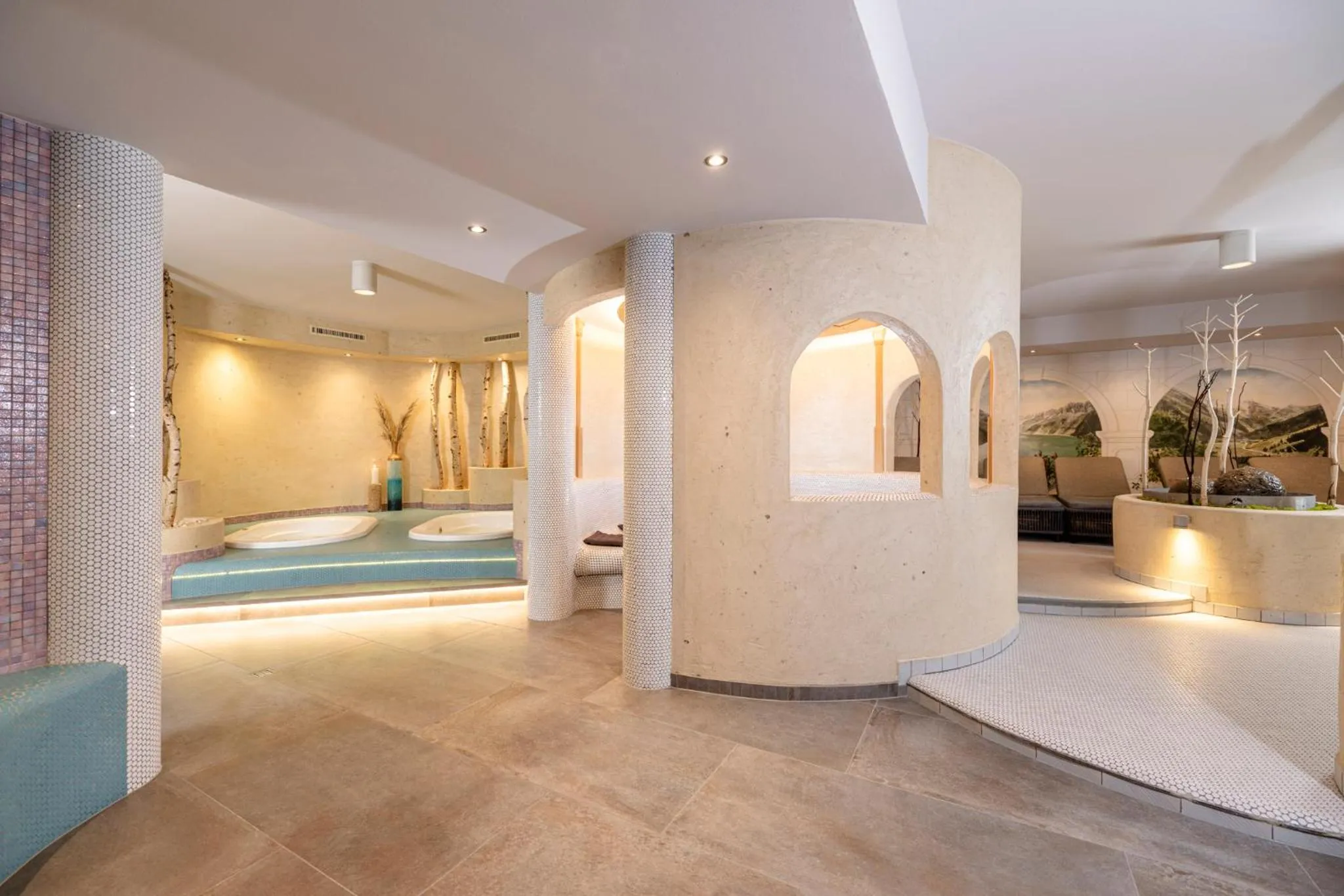 Spa and wellness centre/facilities, Bed in Der Rindererhof