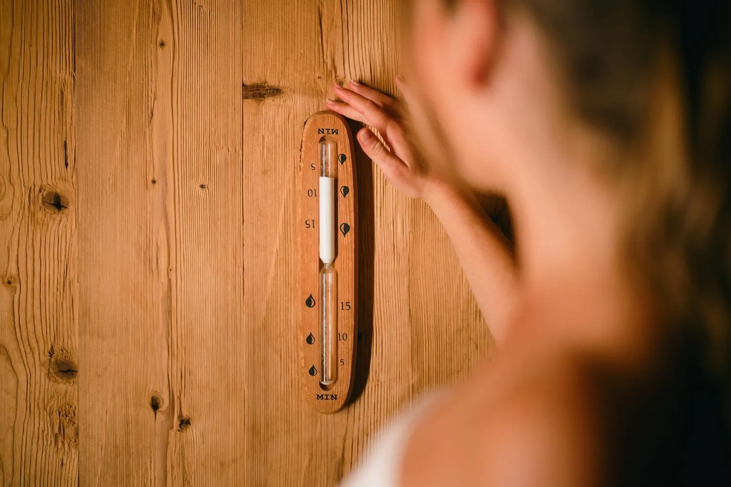 Sauna in Solbadhotel Sigriswil