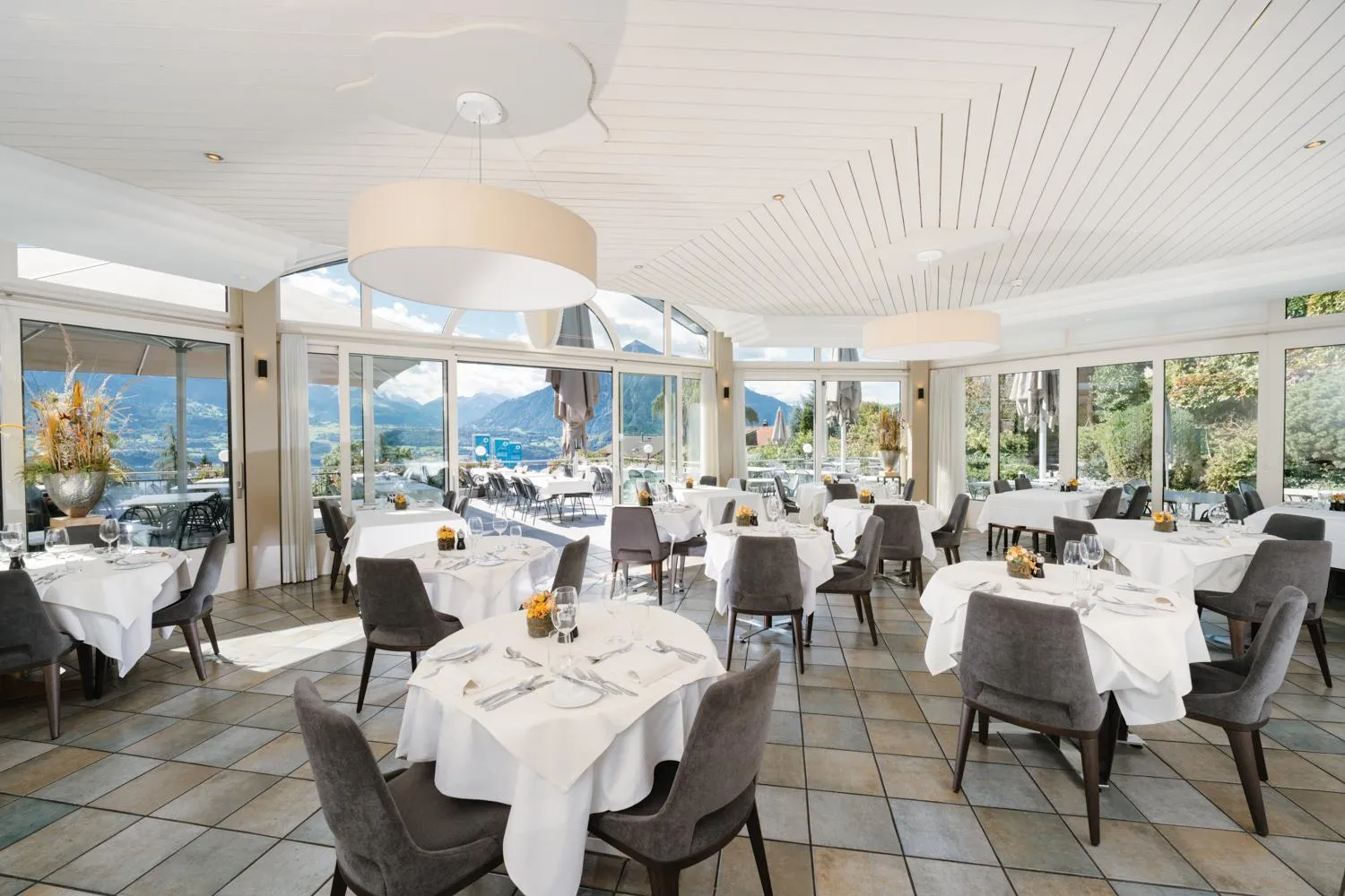 Restaurant/places to eat in Solbadhotel Sigriswil