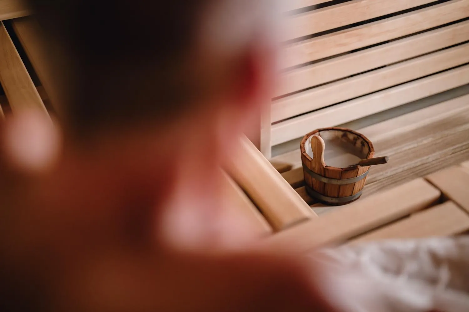 Sauna in Solbadhotel Sigriswil