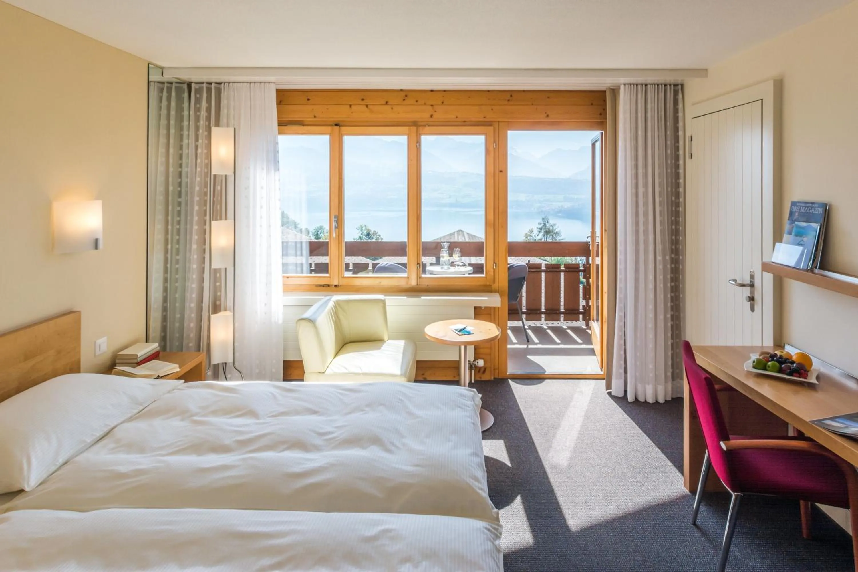 Bed in Solbadhotel Sigriswil