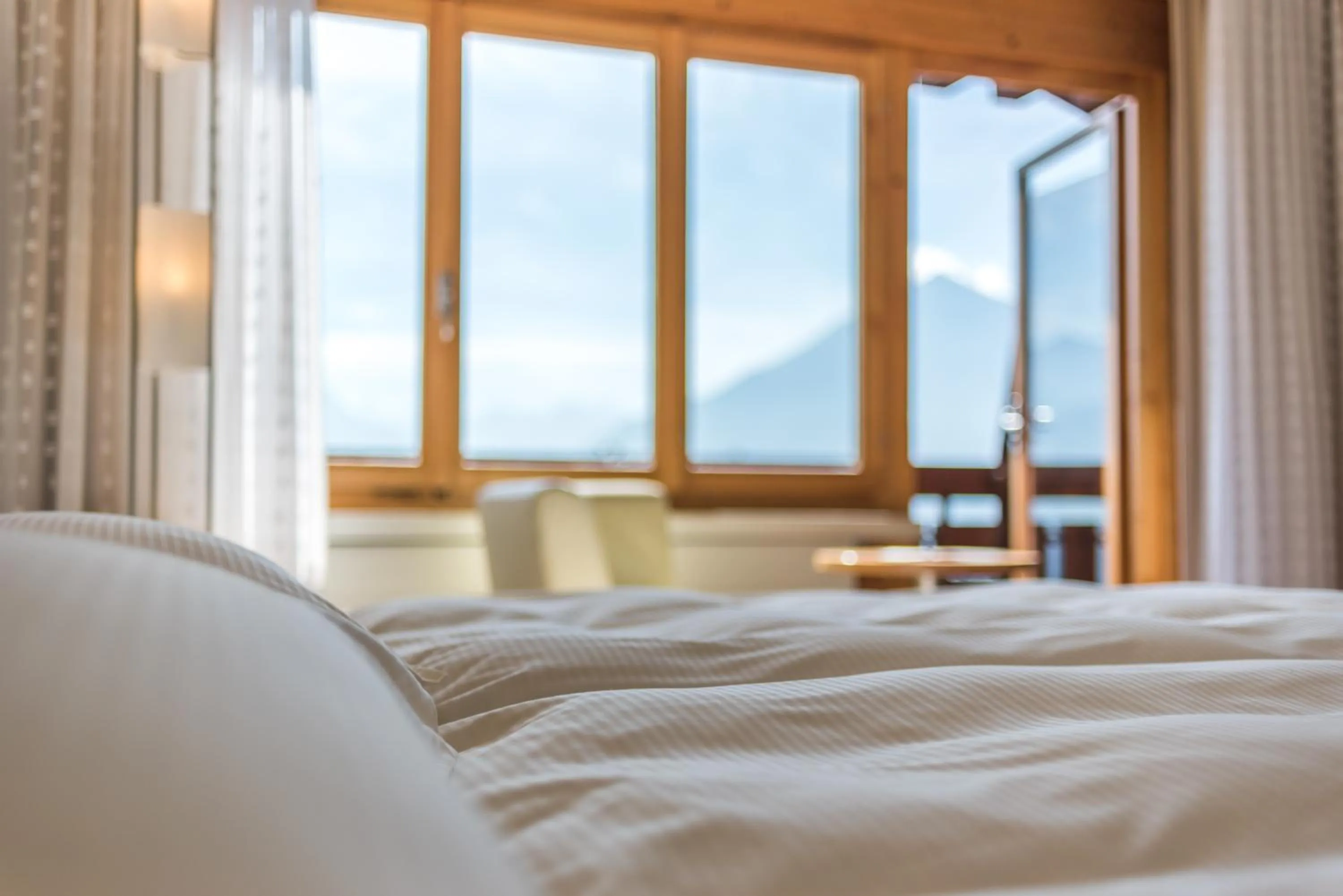 Bed in Solbadhotel Sigriswil