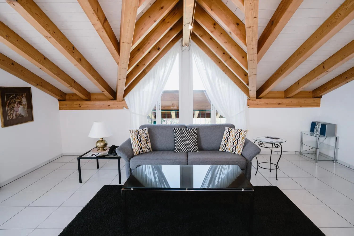 Seating area in Solbadhotel Sigriswil