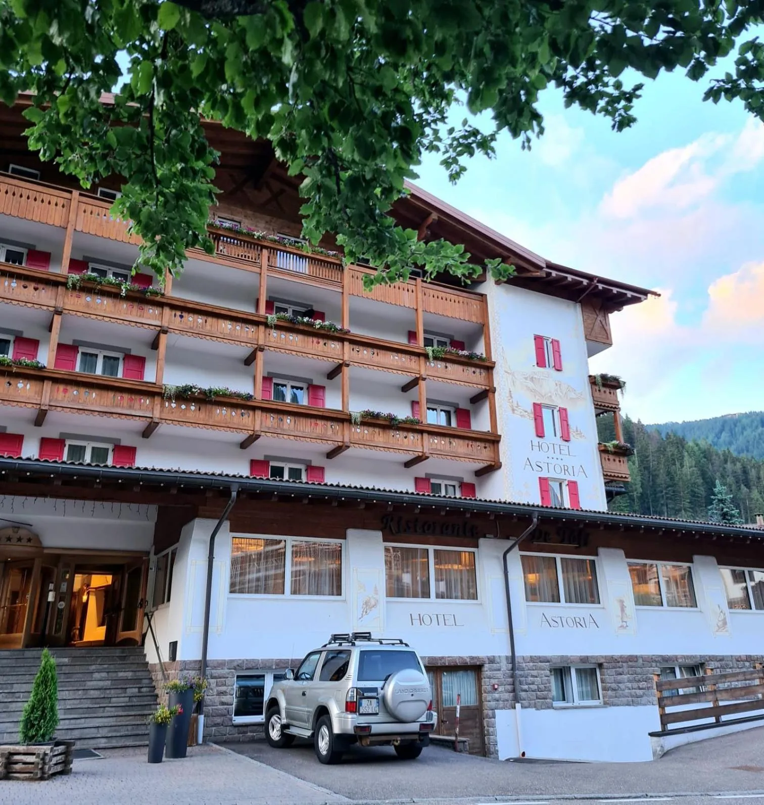 Property building in Hotel Astoria