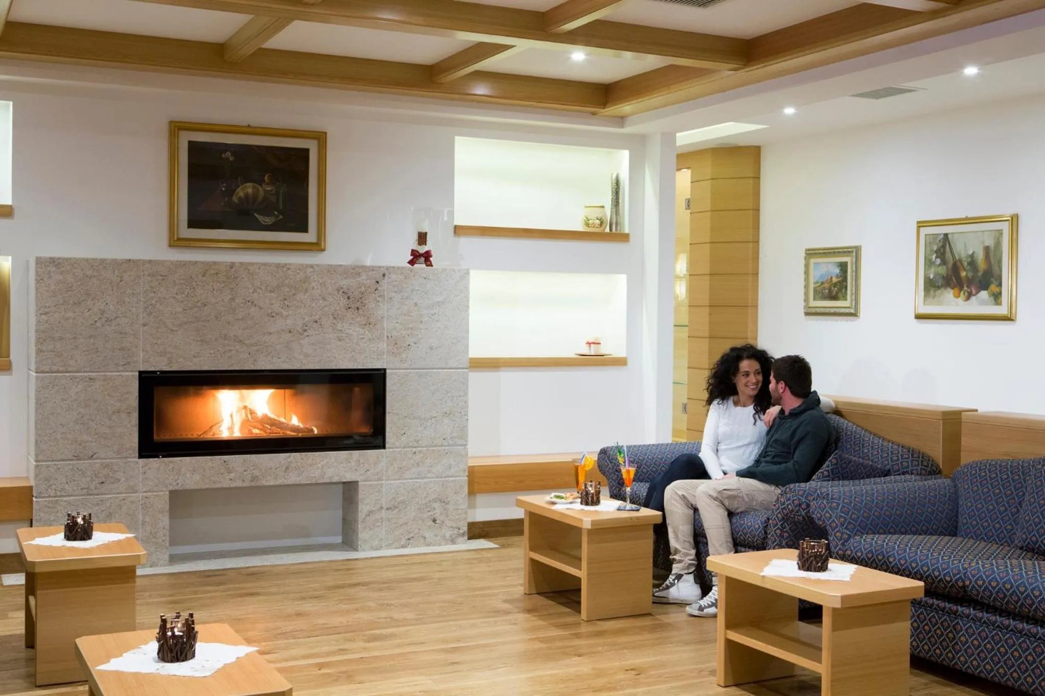 Living room in Hotel Astoria