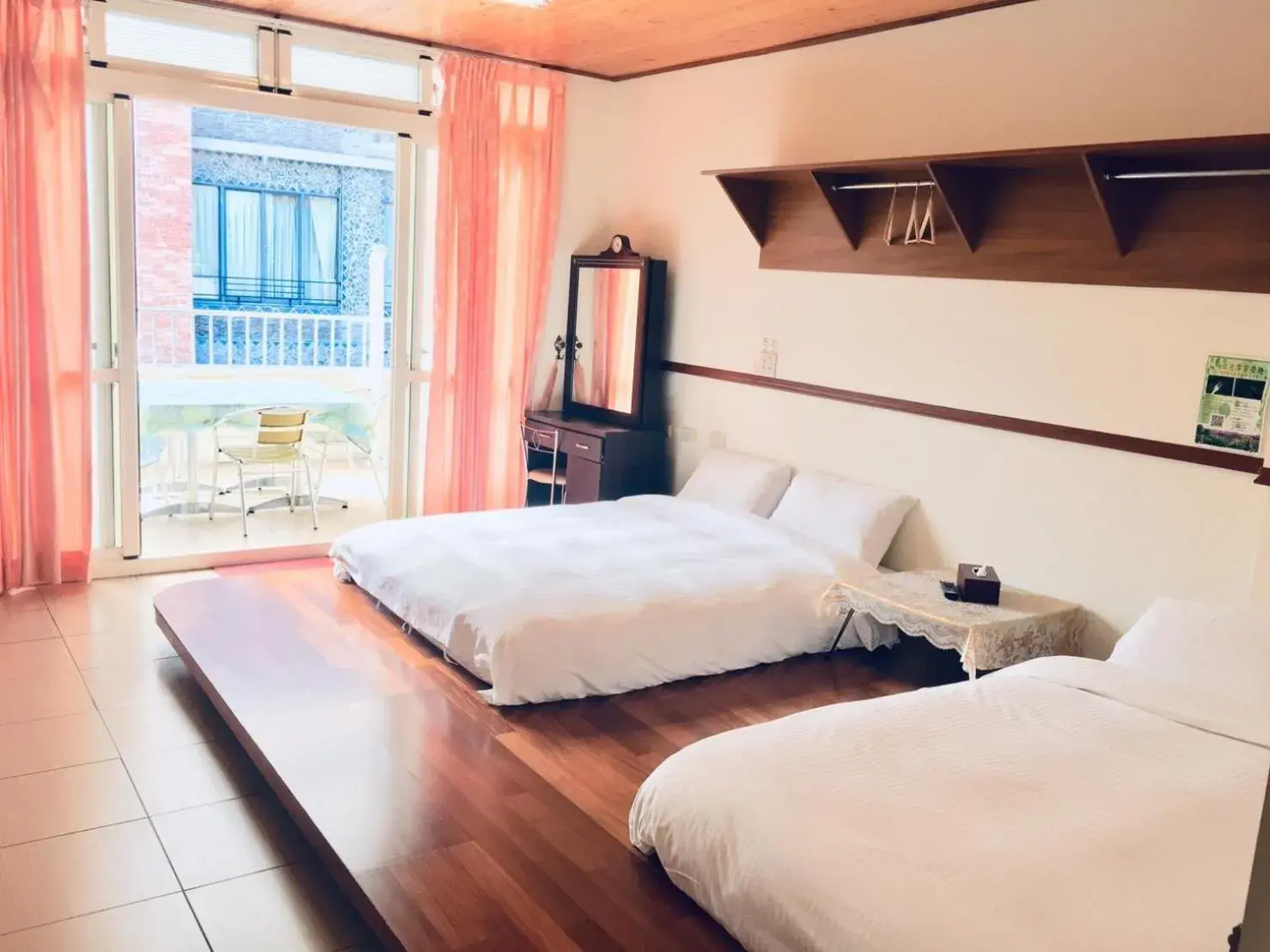 Quadruple Room with Balcony in Sun Moon Beauty Quadruple Room with Balcony in Sun Moon Beauty