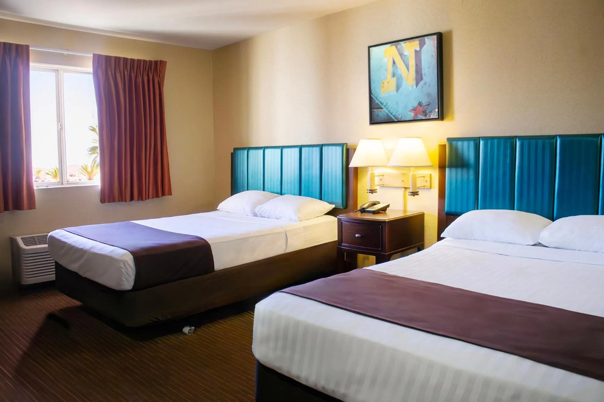 Bed in Arizona Charlie's Boulder