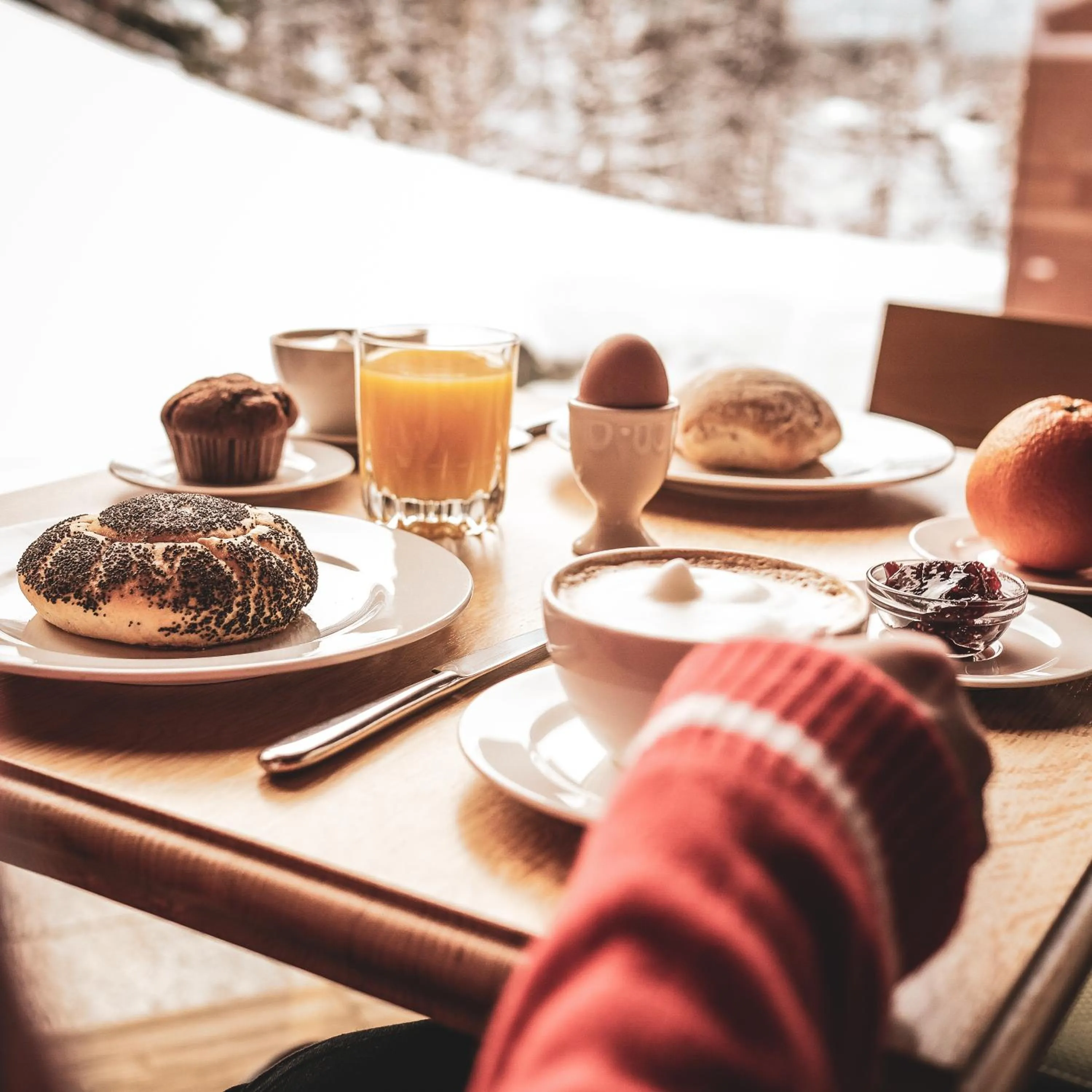 Buffet breakfast in Mountain Paradise