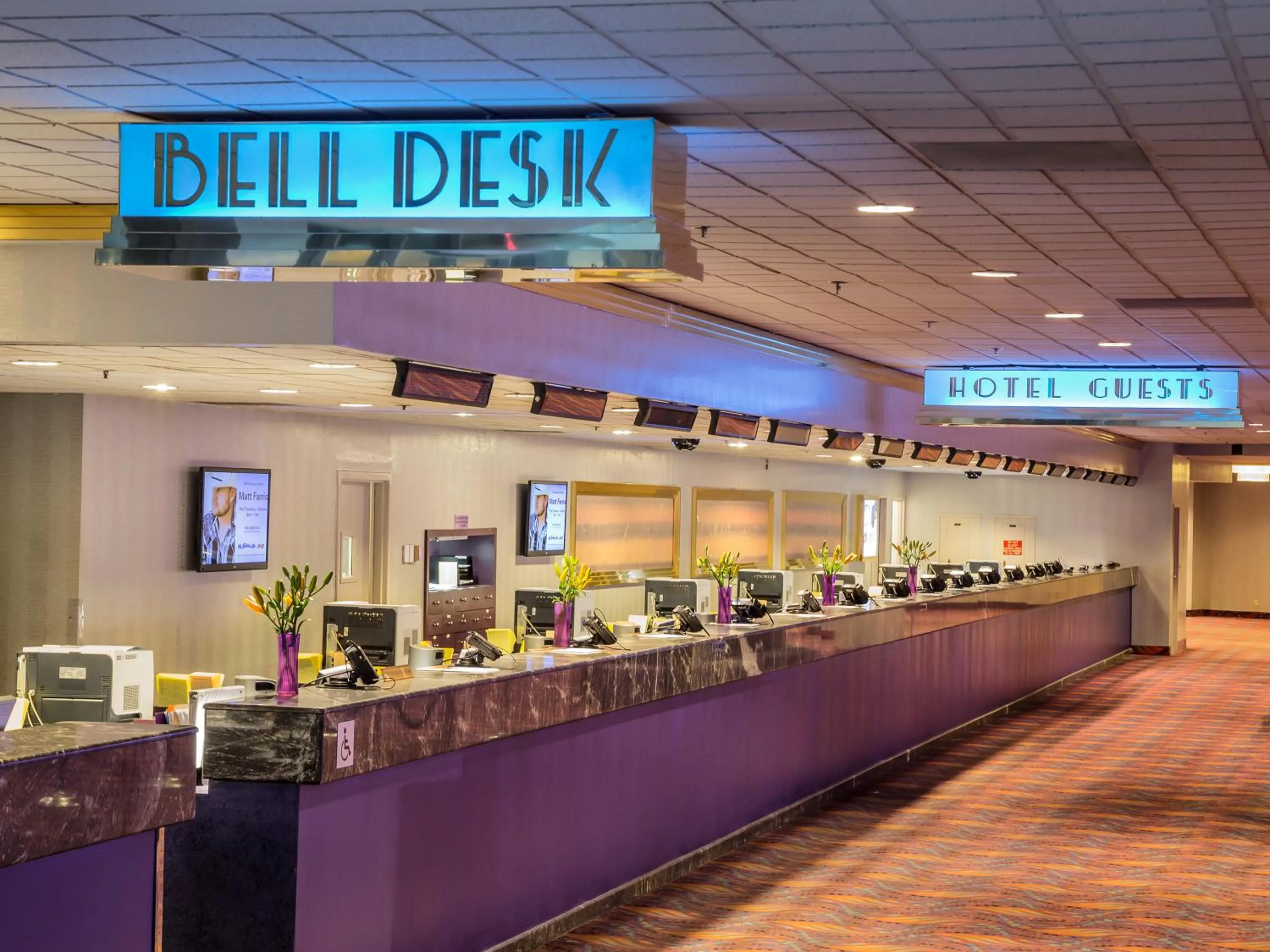 Lobby or reception in Aquarius Casino Resort