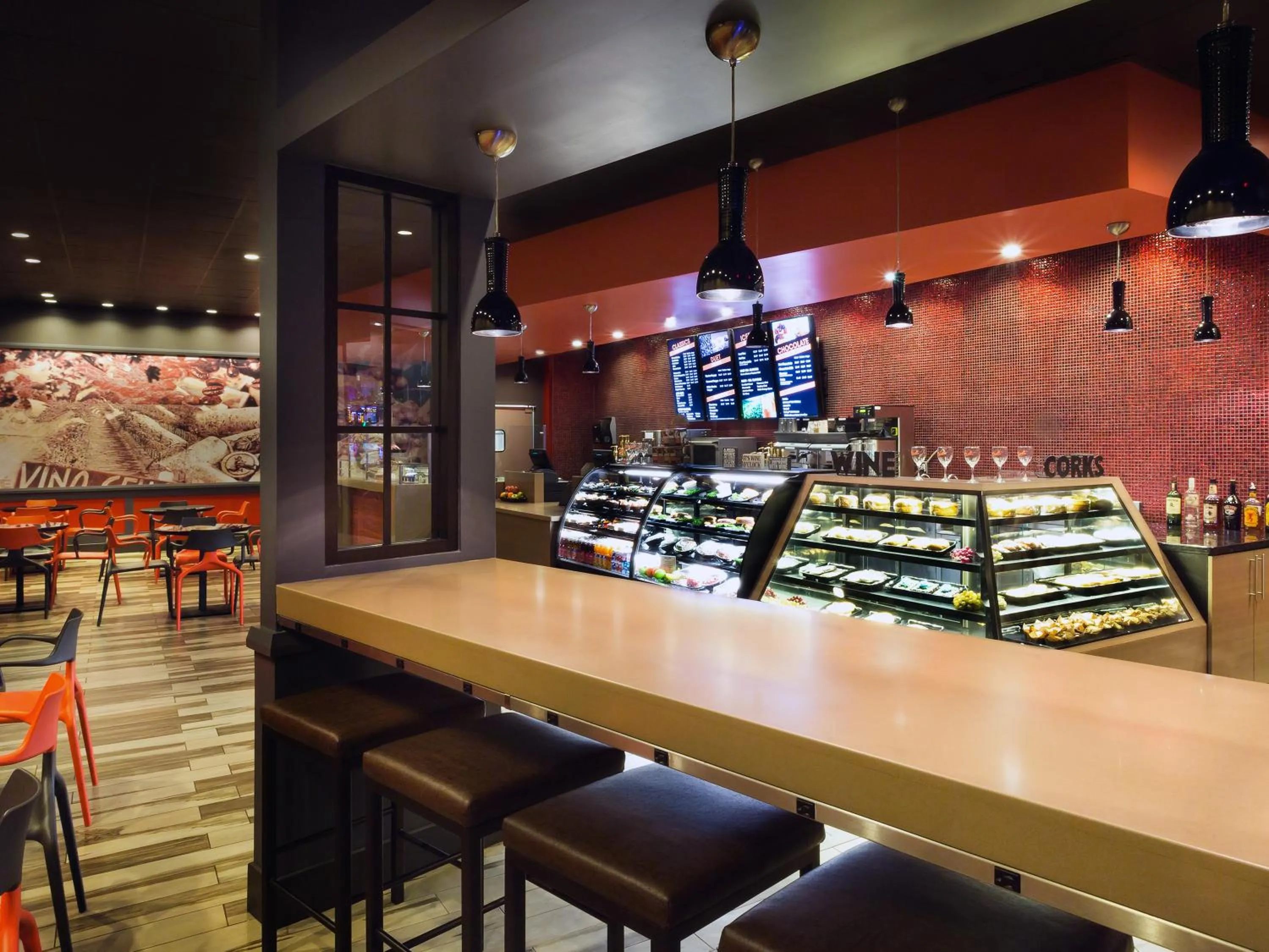 Restaurant/places to eat in Aquarius Casino Resort