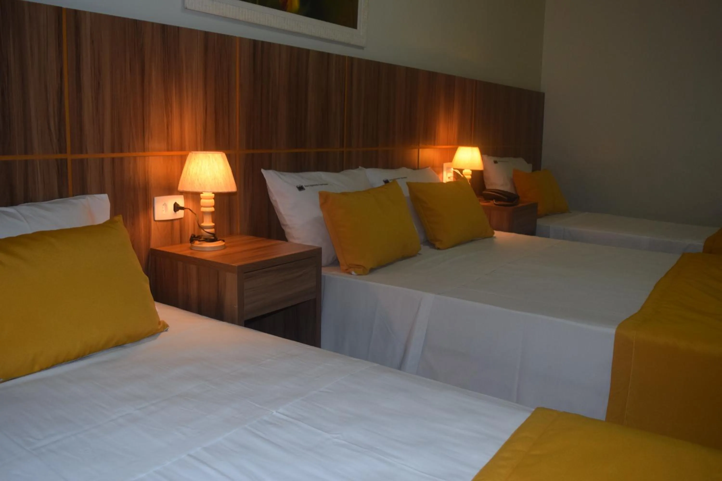 Bed in Hotel Diplomata Copacabana