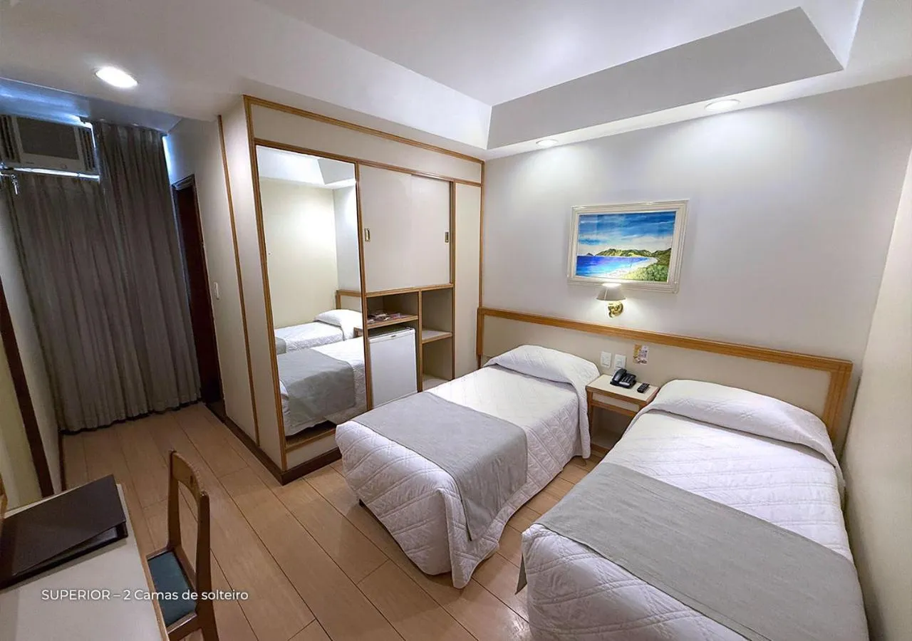 minibar, Bed in Riale Imperial Flamengo