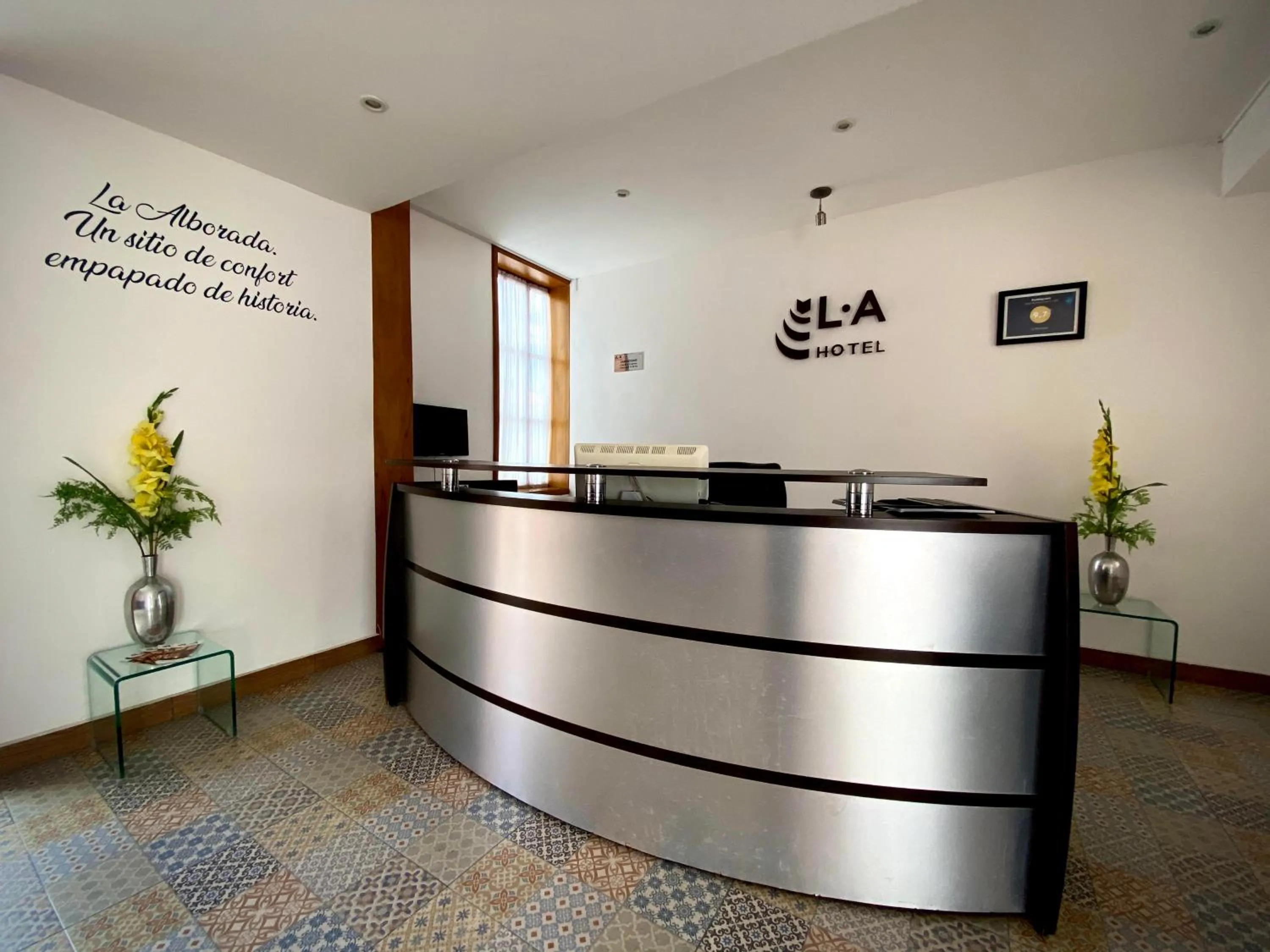 Lobby or reception in La Alborada